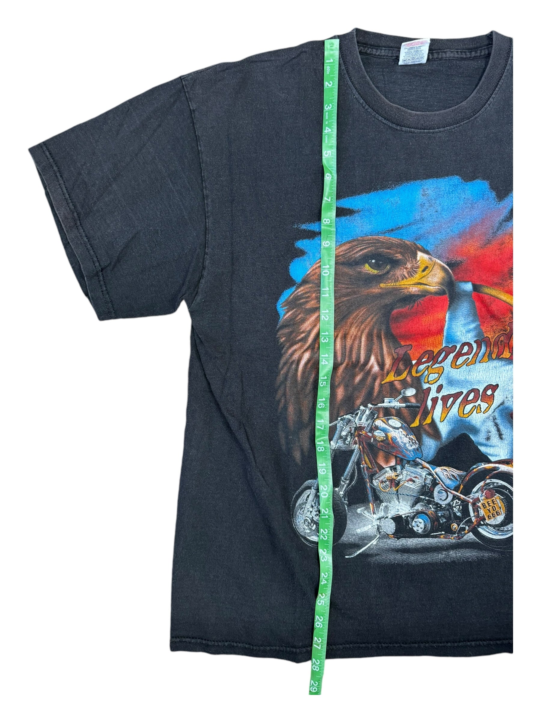 Harley Davidson 90s Legend Lives Eagle T-Shirt Size XL