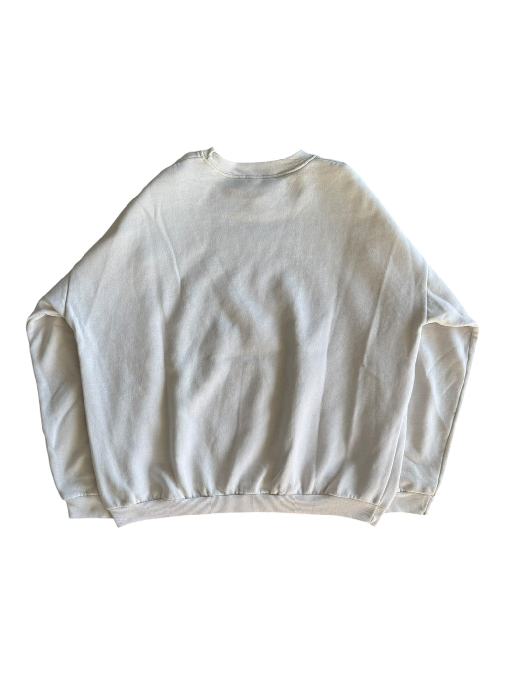 The Simpsons White Crewneck 24x25 Bart Skateboard Gangway Man 90s