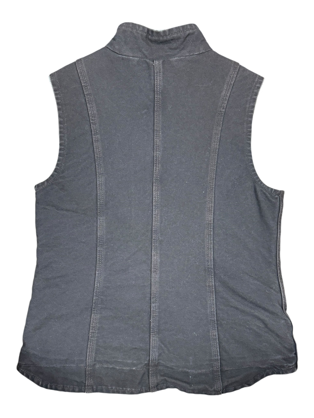 Carhartt 90s Womens Brown Sherpa Lined Vest Size Small