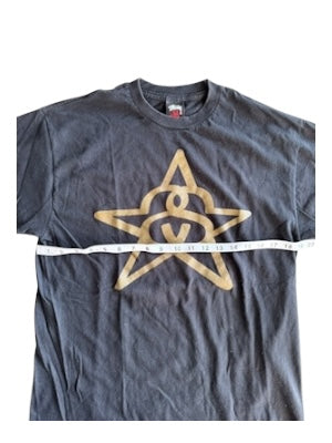 Stussy 90s Stussy x Haze Star Black T-Shirt Size Large