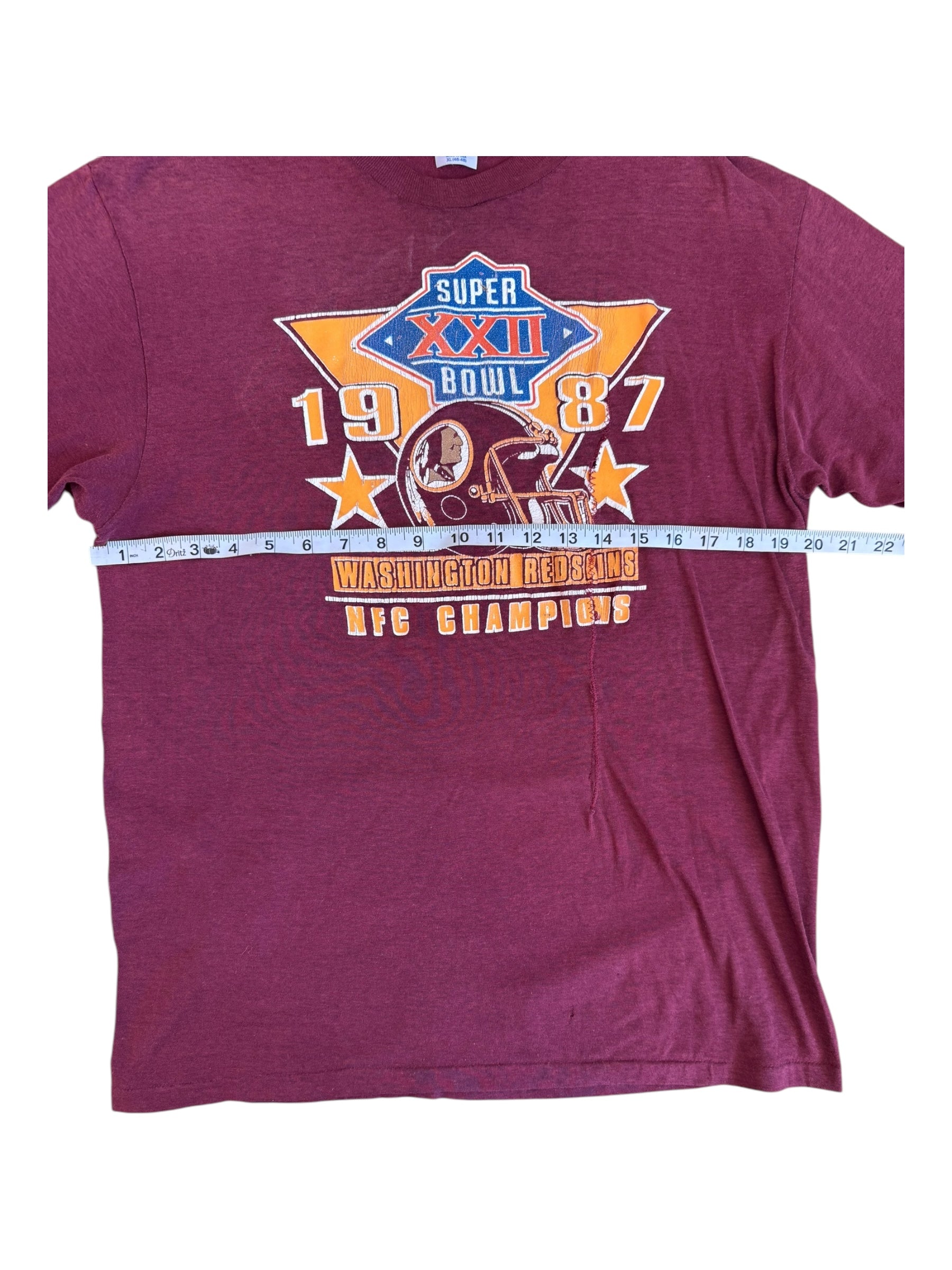 Washington Redskins Superbowl 1987 Size XL