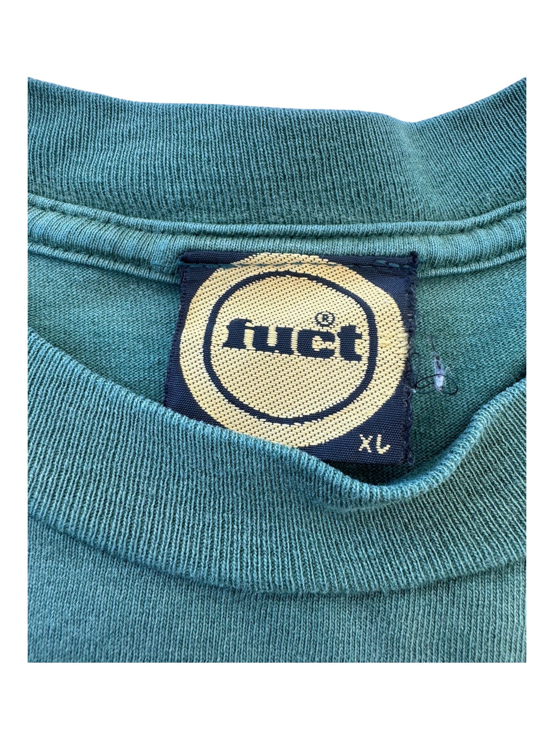 Fuct 90s Green Sex Pistols The Great Clothing Swindle Size XL