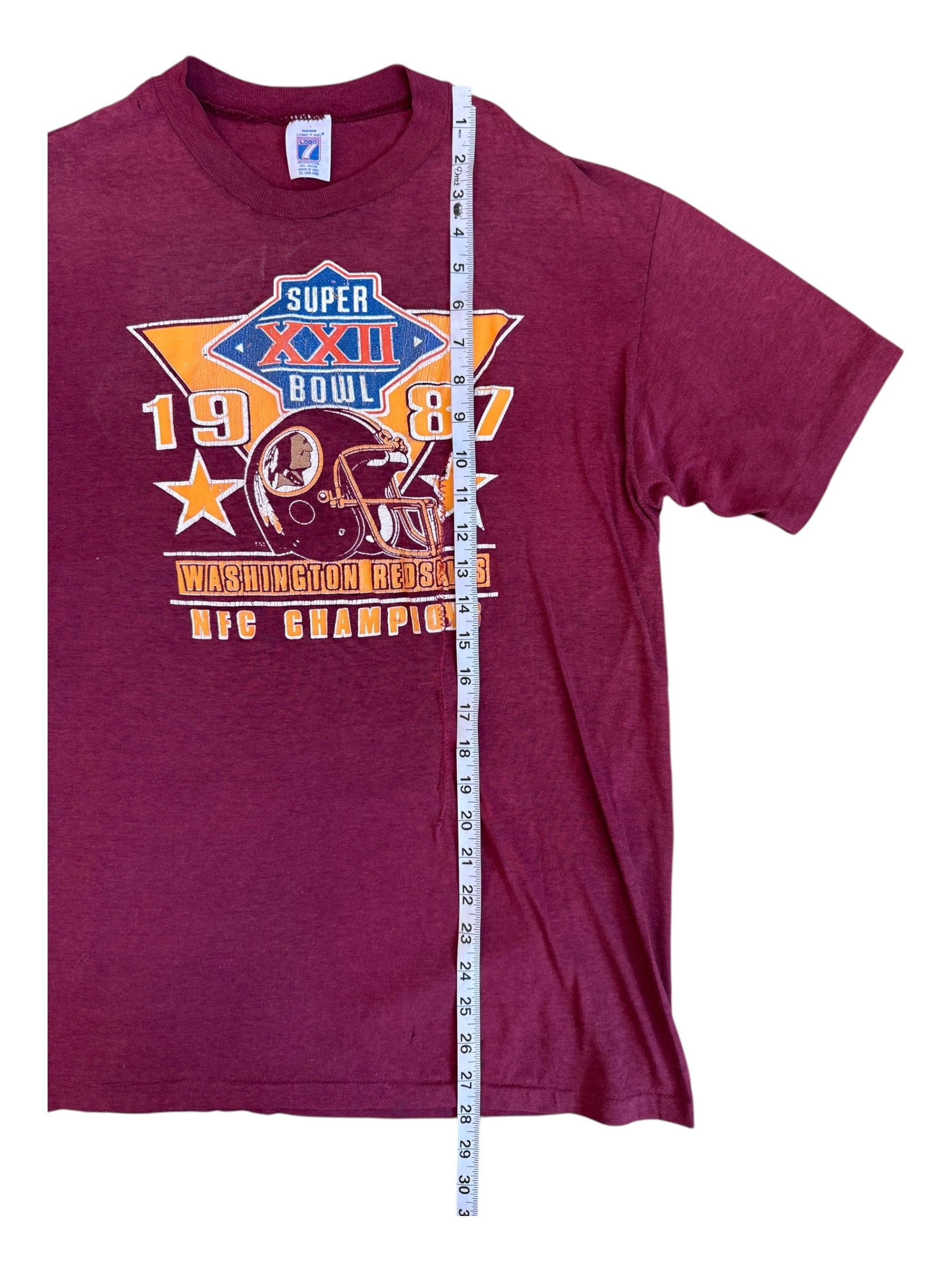 Washington Redskins Superbowl 1987 Size XL