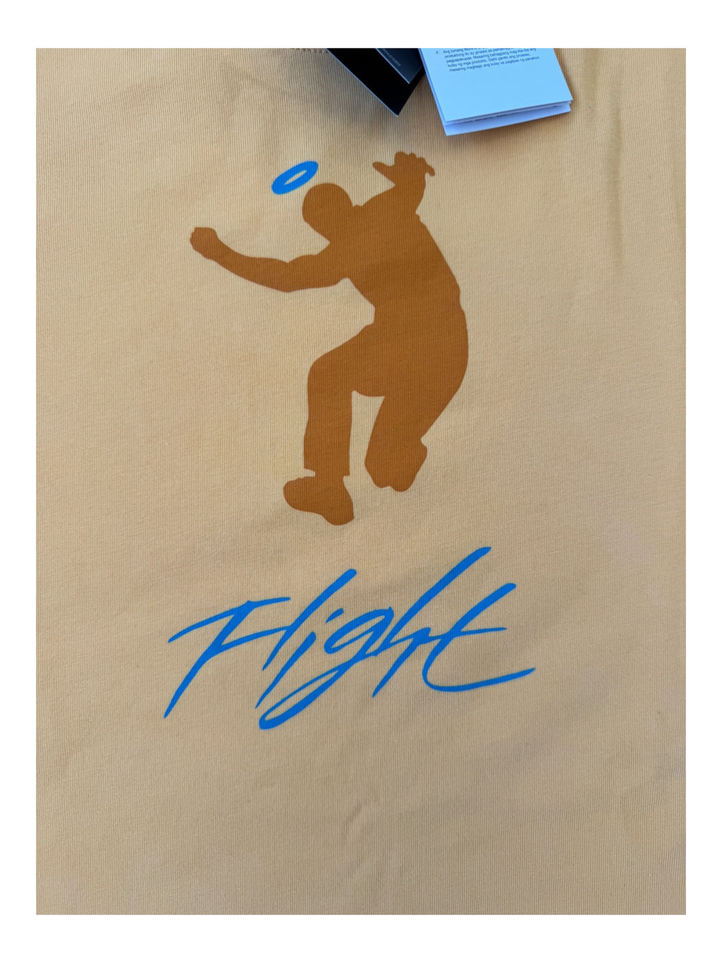 Union x Jordan Frontman Flight Yellow T-Shirt Size Medium New w/ Tags