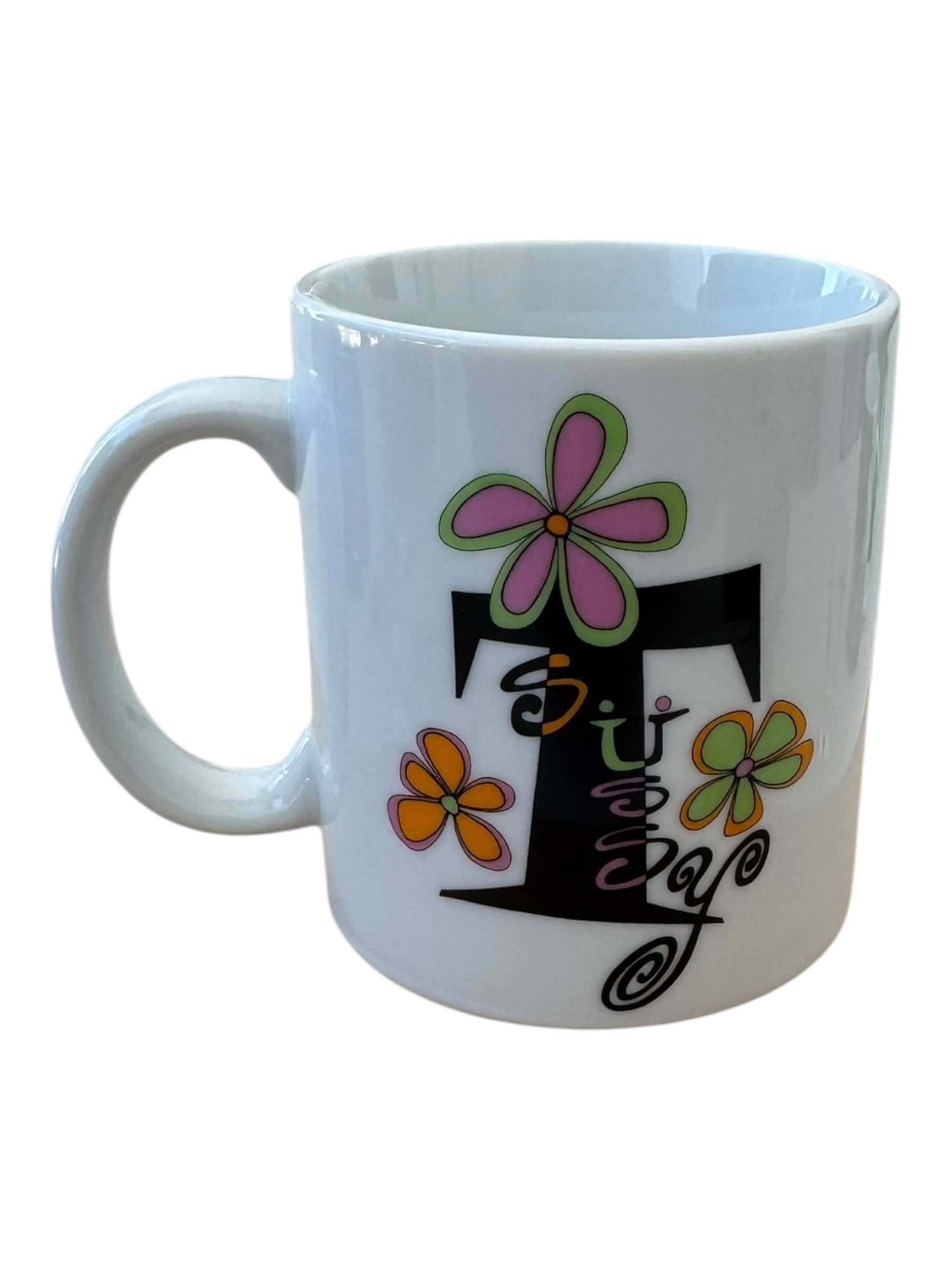 Stussy 2002 Akita 5th Anniversary Mug Flowers