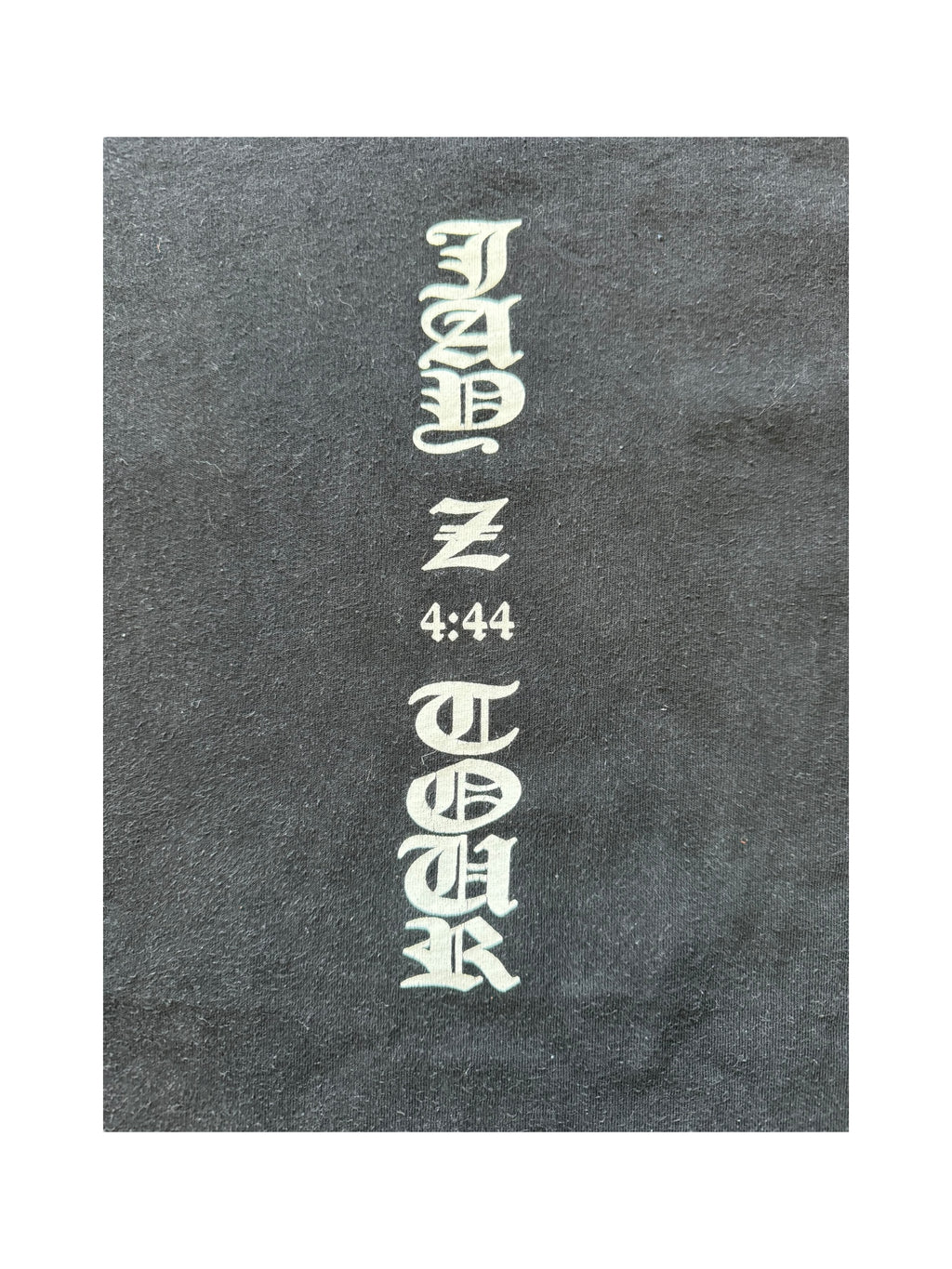 Fear of God Jay Z The Forum Tour 4:44 Long Sleeve XL Black