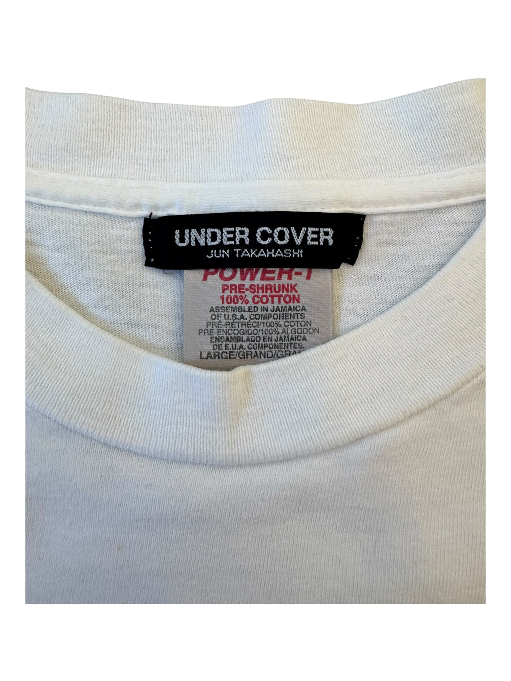 Bape 90s Last Orgy Two 1998 Oneita Size Large