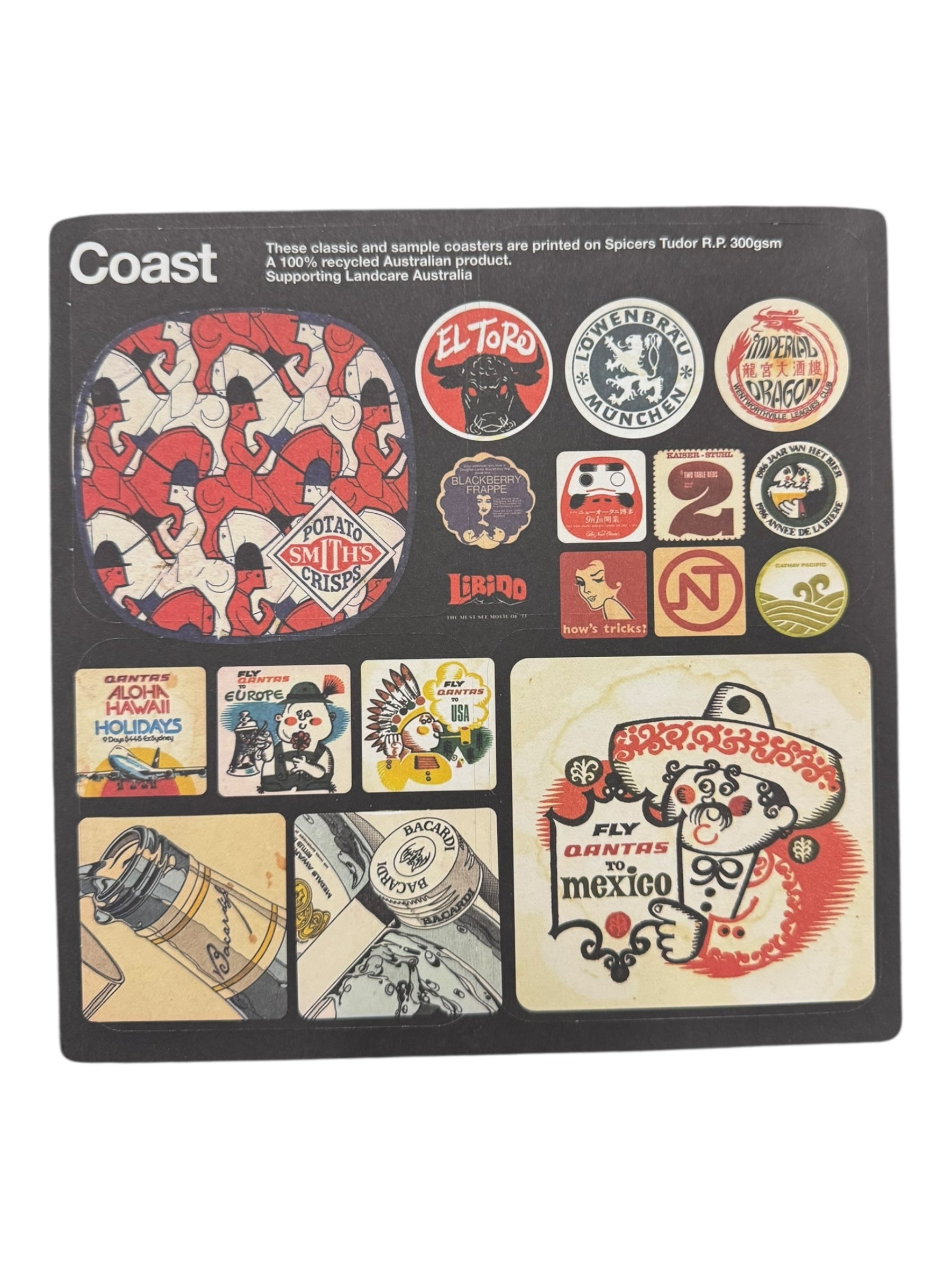 A Bathing Ape x REFILL 2003 James Lavelle Nigo MoWax Sorayama Poster & Coasters