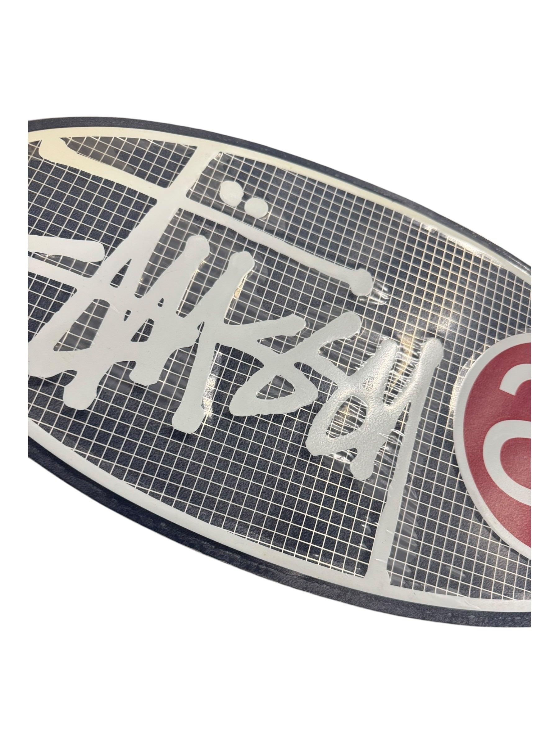 Stussy 90s Metal Store Wall Display w/ Plastic Cover Still Attached