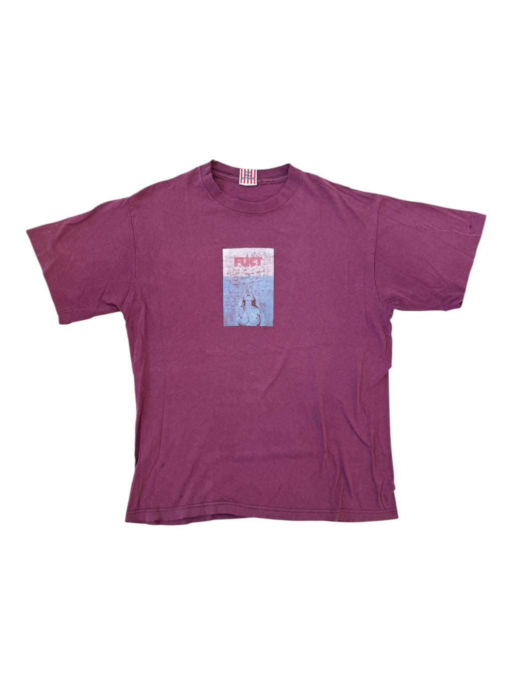 Fuct 90s Burgundy Jaws Rip Size XL