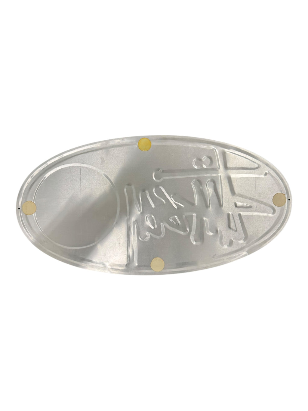 Stussy 90s Metal Store Wall Display w/ Plastic Cover Still Attached