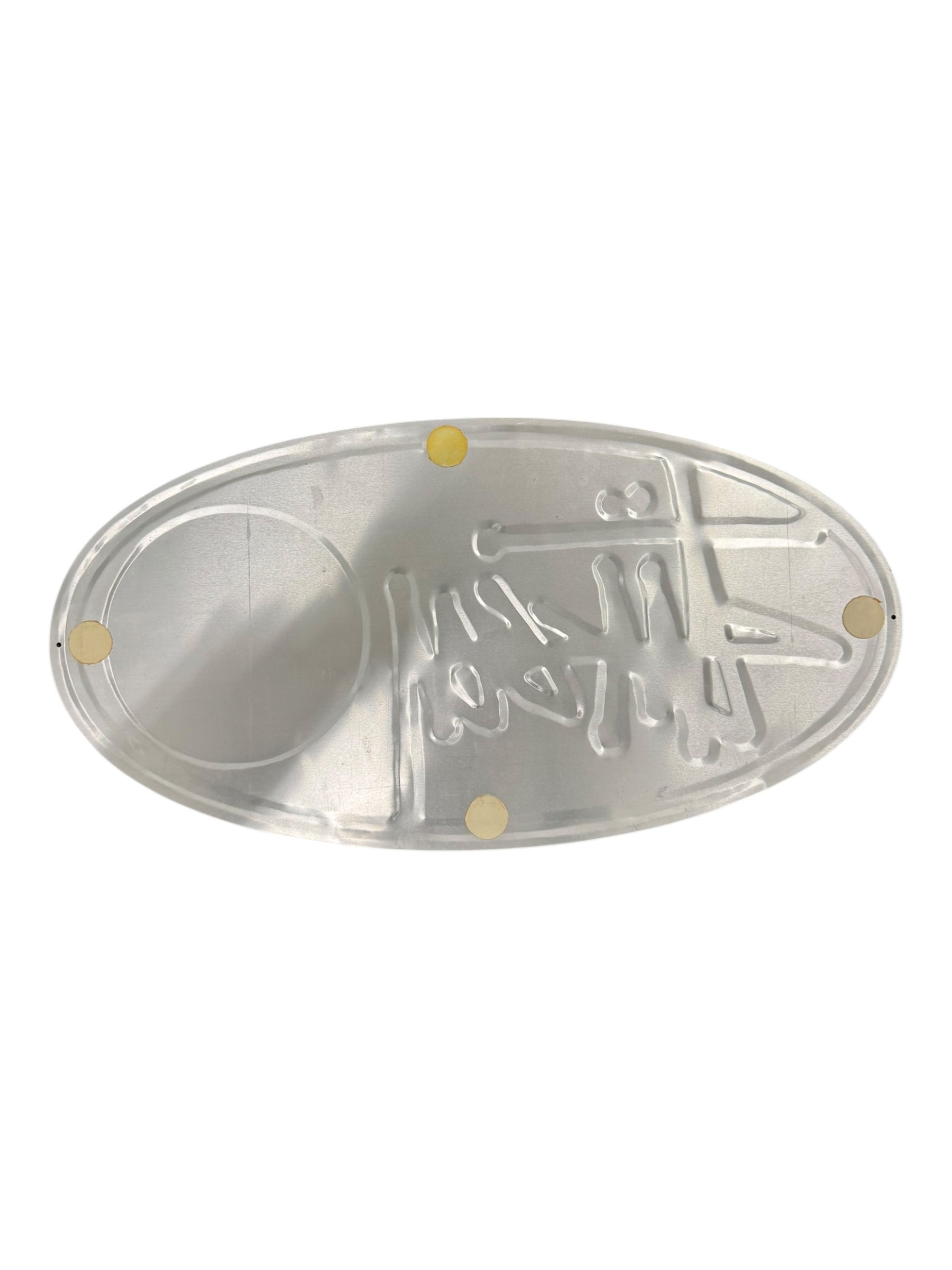 Stussy 90s Metal Store Wall Display w/ Plastic Cover Still Attached