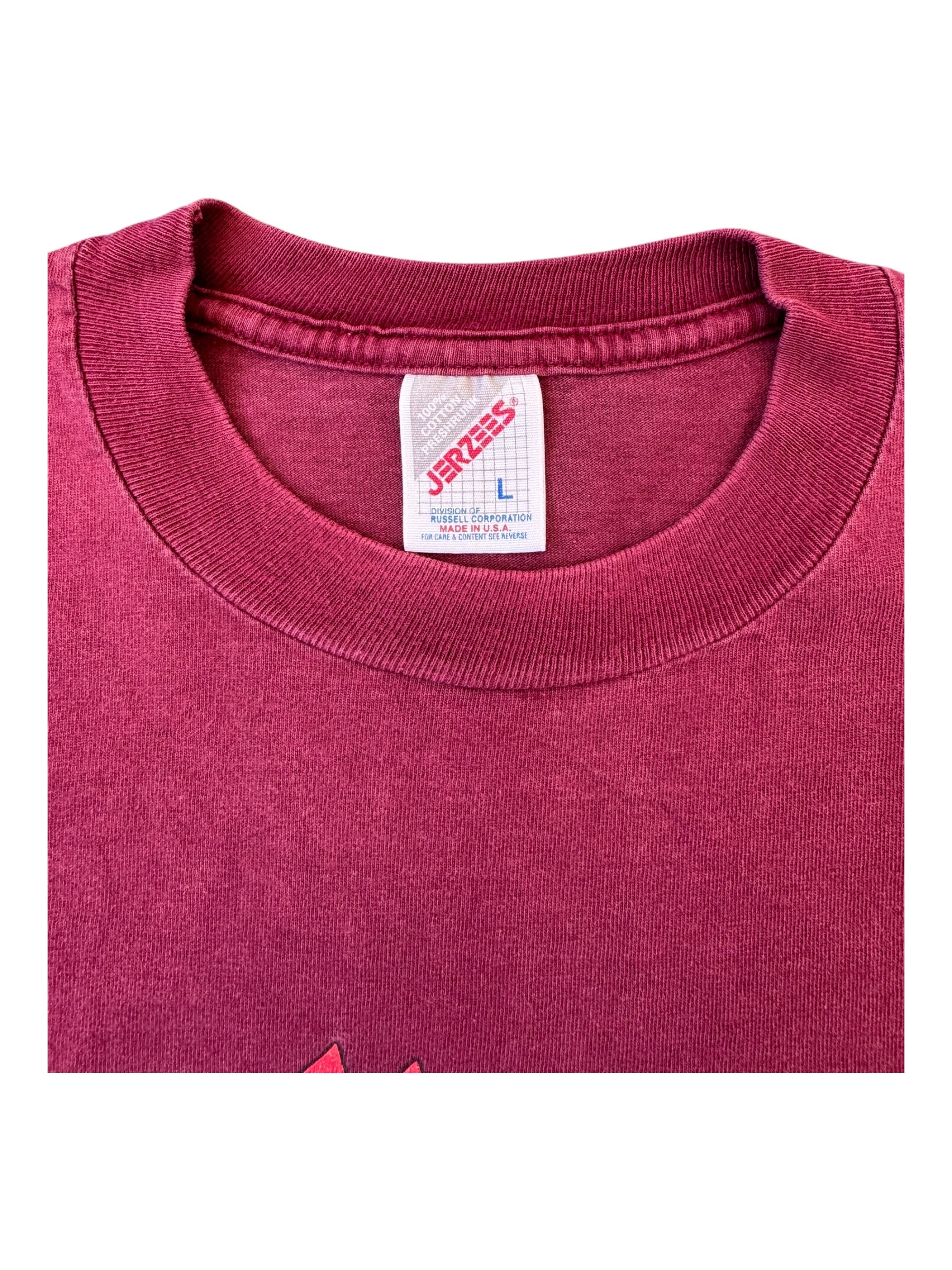 World Industries 90s Burgundy Devil Man Size Large