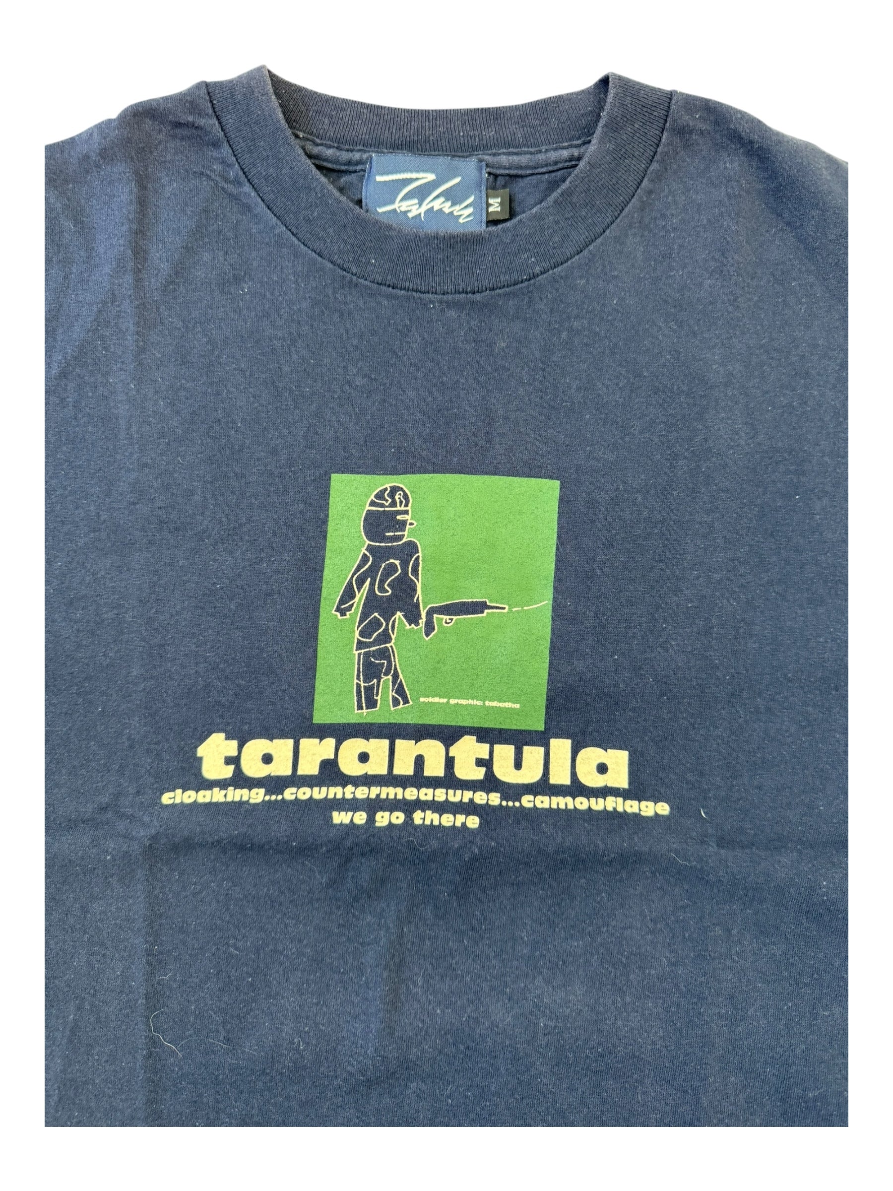 Futura 90s Navy Taratula Tabatha Drawing Size Medium