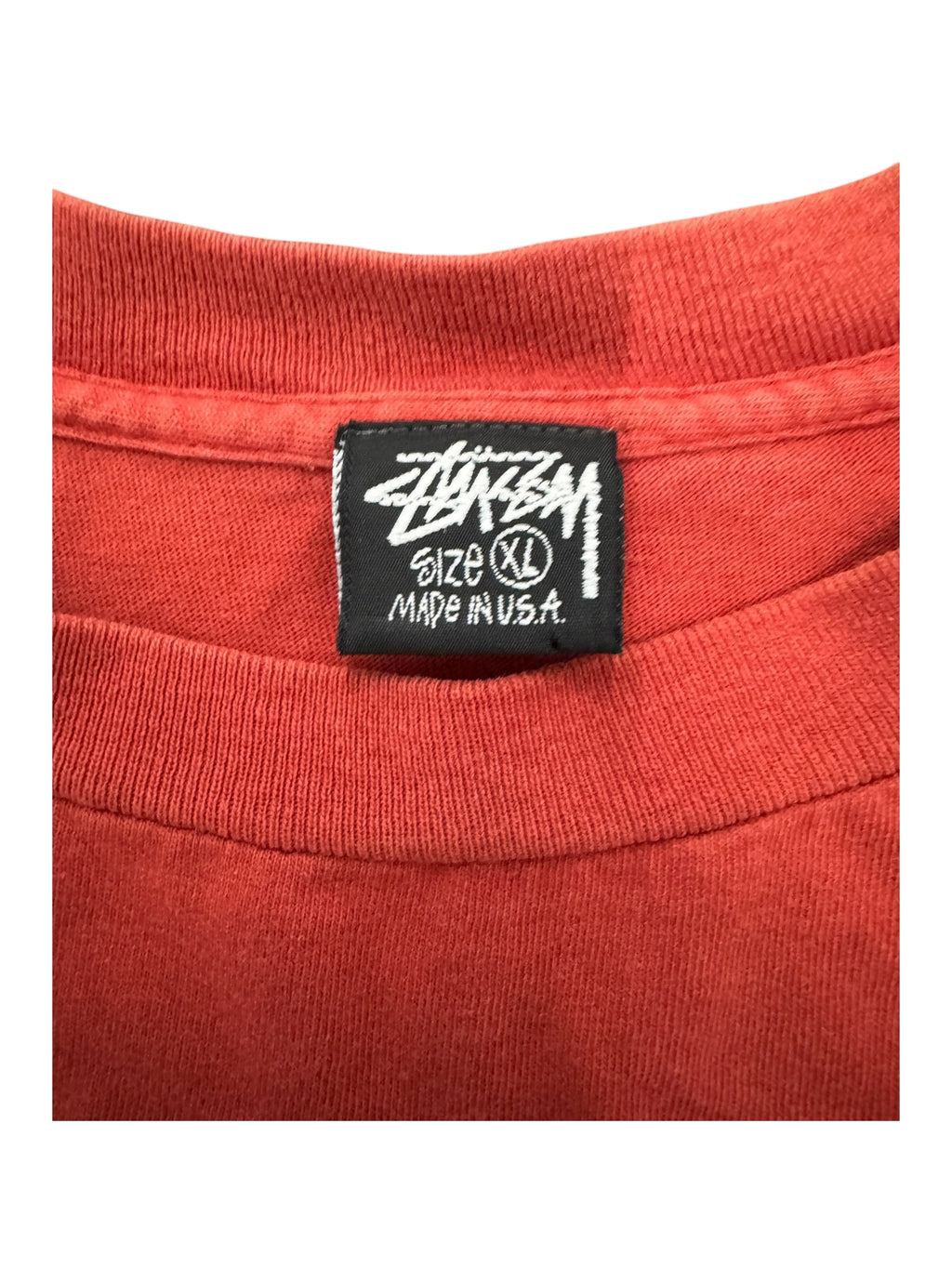 Stussy 90s Stussy Fresh Gear Burnt Orange Color Size XL