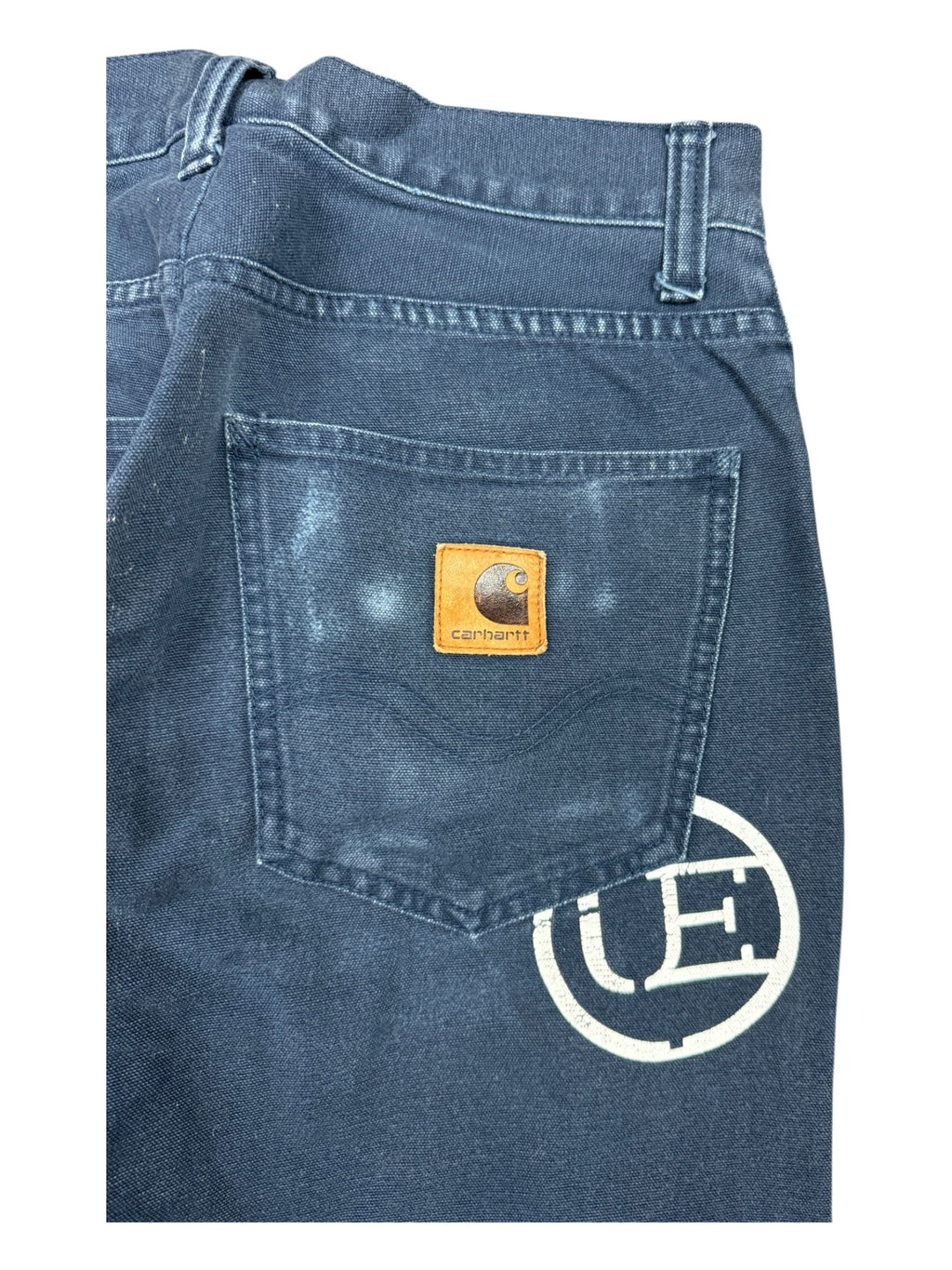 Carhartt x Uniform Expirement x Fragment Design Star Embroidered Black Jeans Size 28