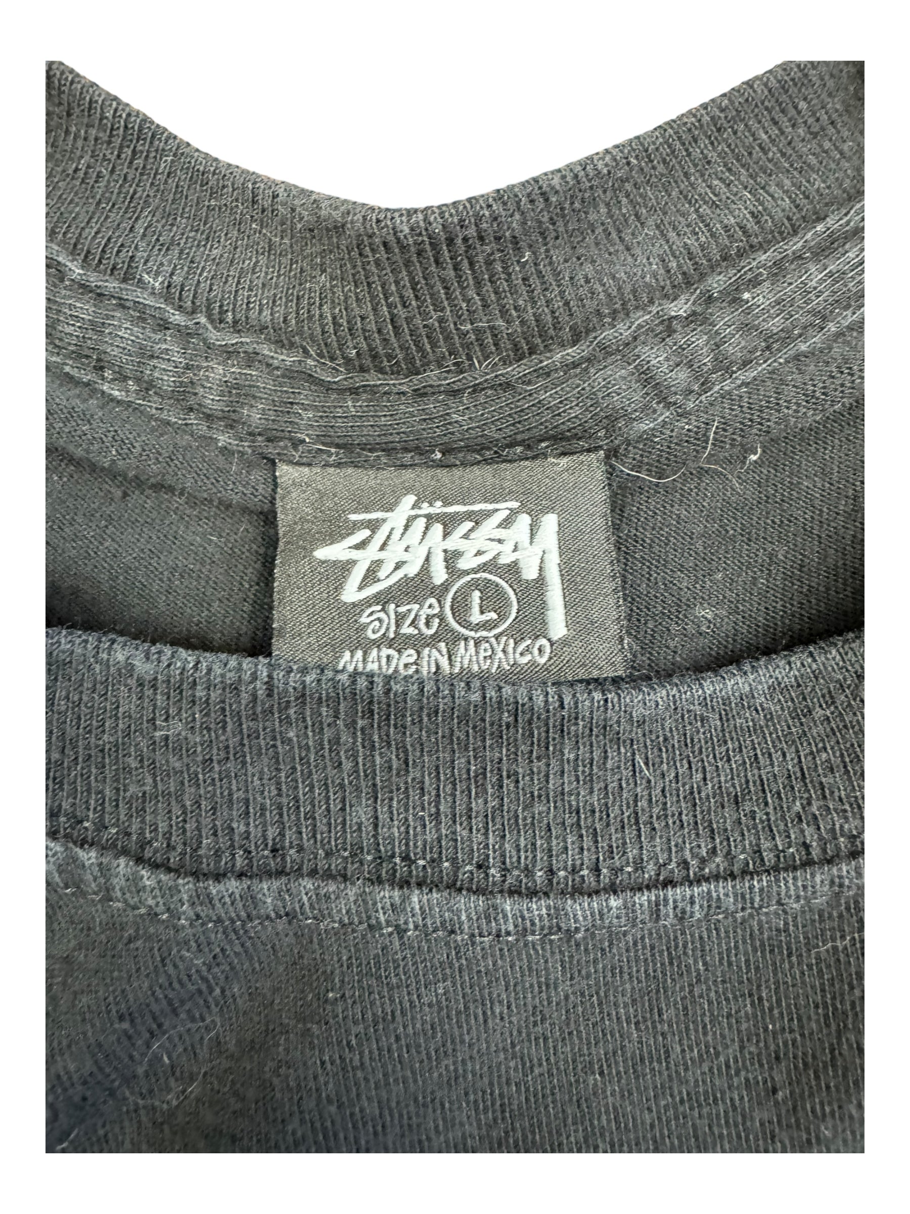Union x Stussy Roller Disco Black T-Shirt Size XL