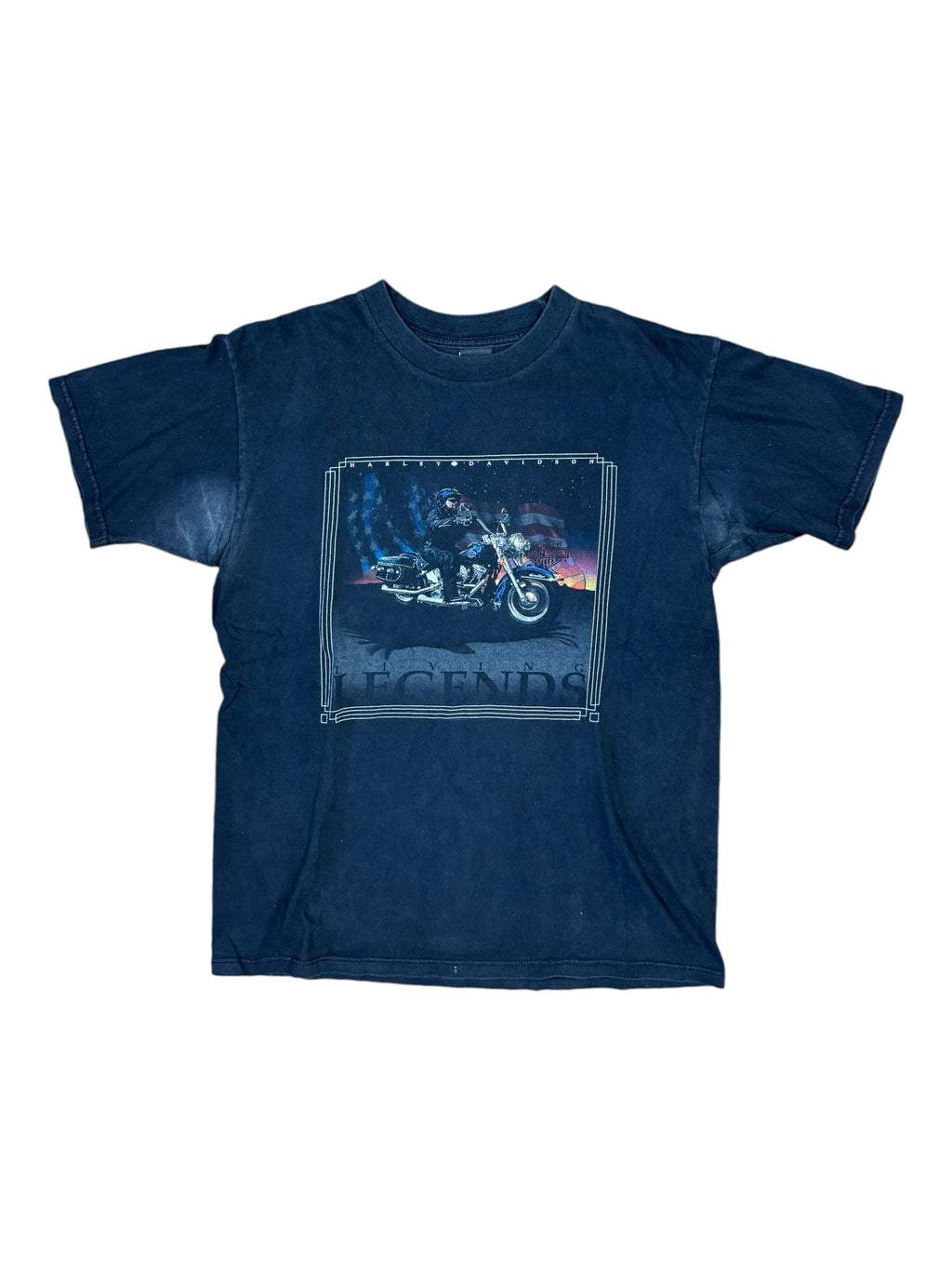 Harley Davidson 90s Black Living Legends Size Large