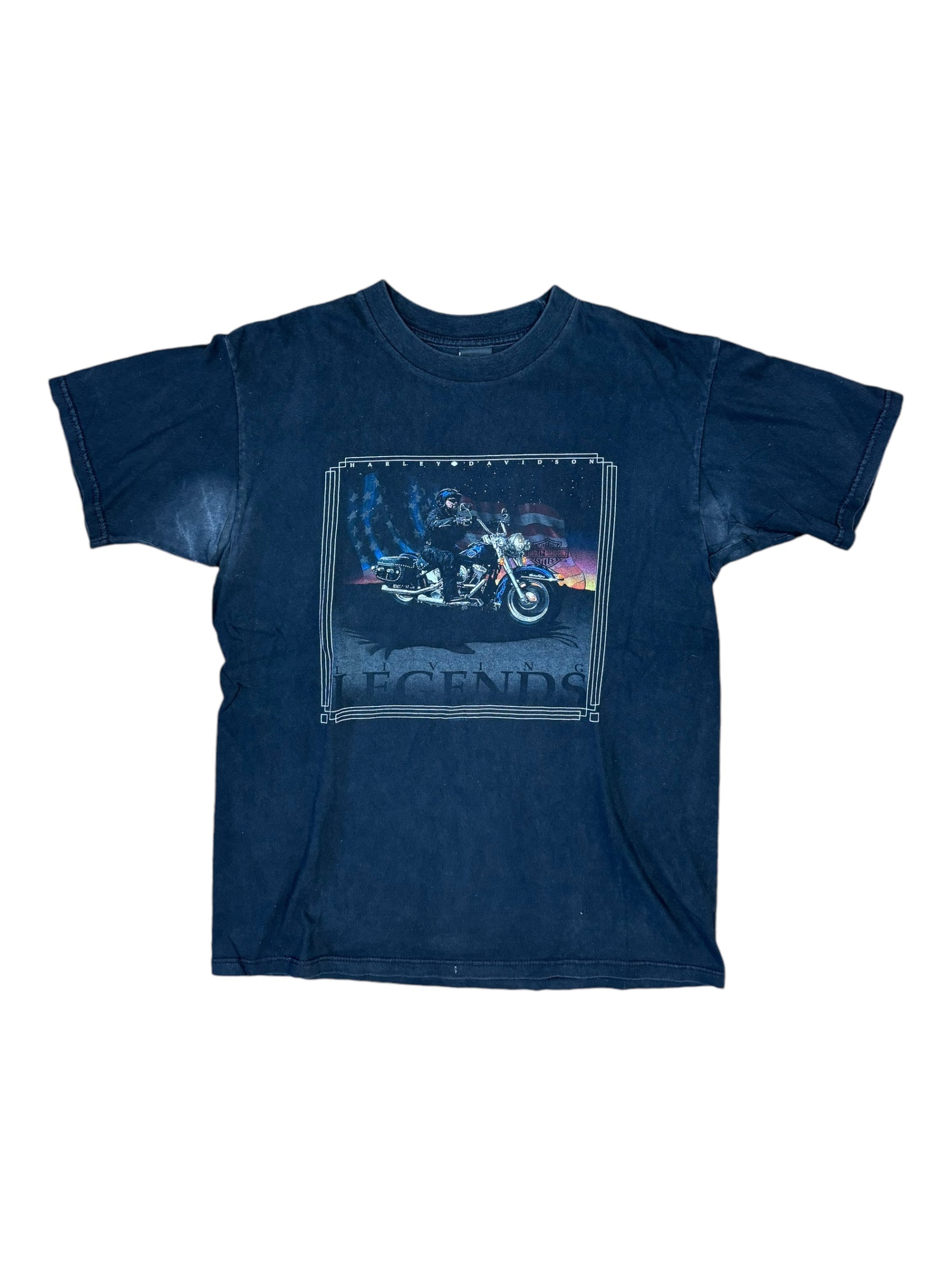 Harley Davidson 90s Black Living Legends Size Large