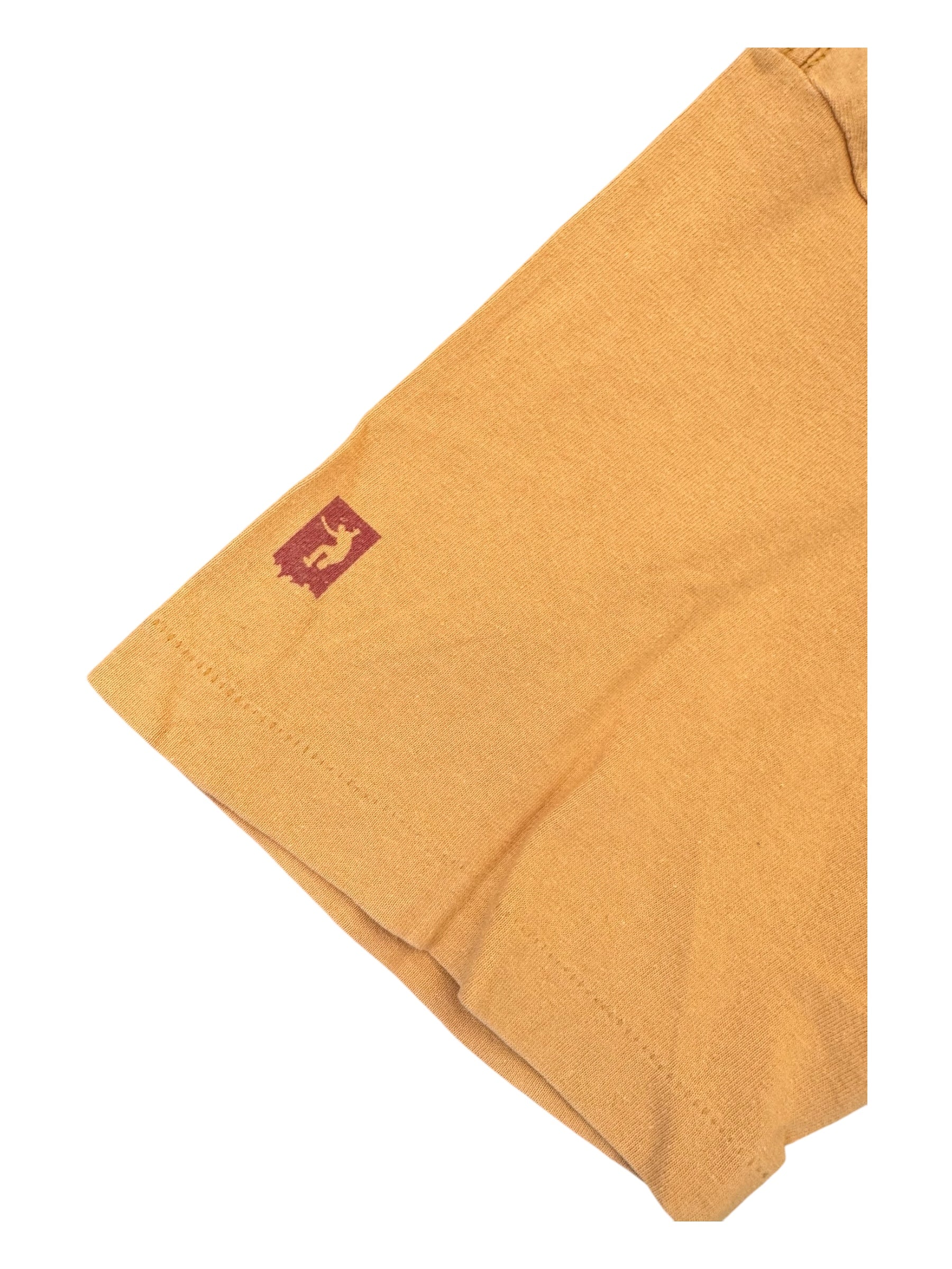 Union 90s Iron Man Starks Yellow T-Shirt Size Medium