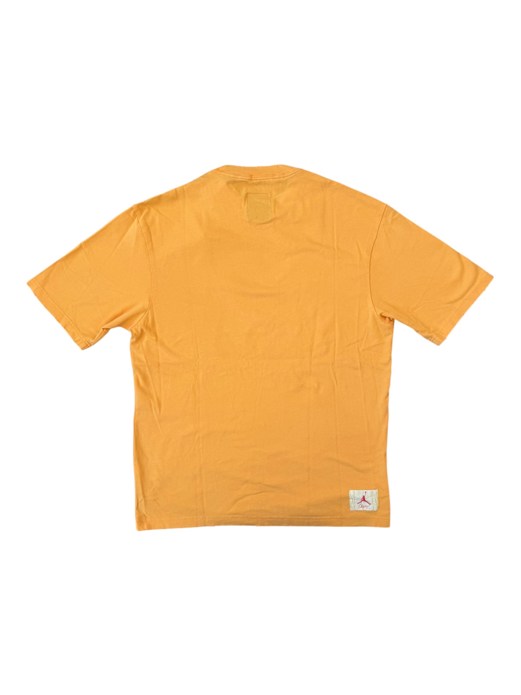 Union x Jordan Frontman Flight Yellow T-Shirt Size Medium New w/ Tags