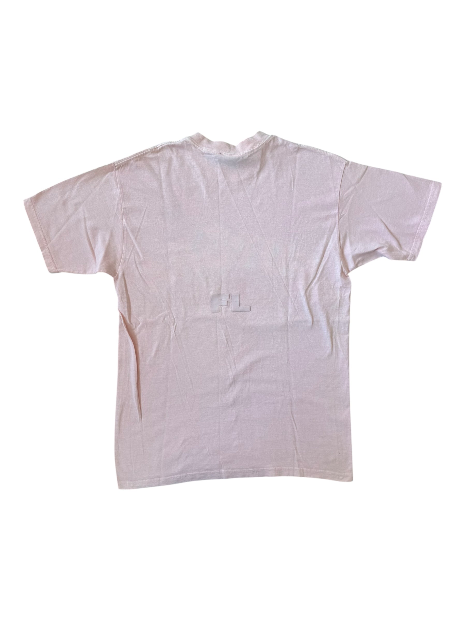 Futura 90s Pink Splatter Gun T-shirt Size Large