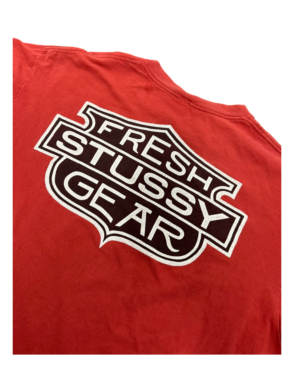 Stussy 90s Stussy Fresh Gear Burnt Orange Color Size XL