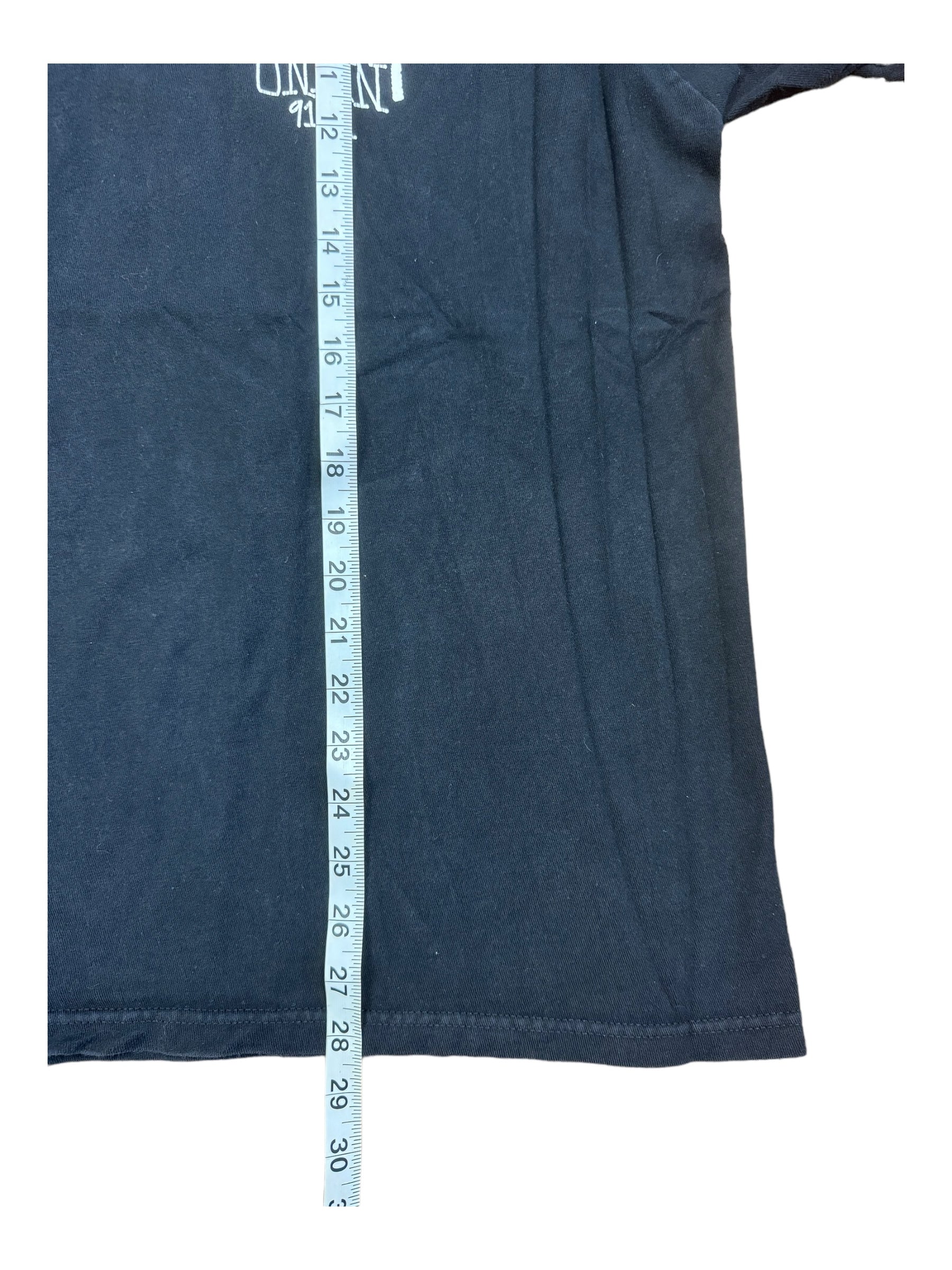 Union x Stussy Roller Disco Black T-Shirt Size XL