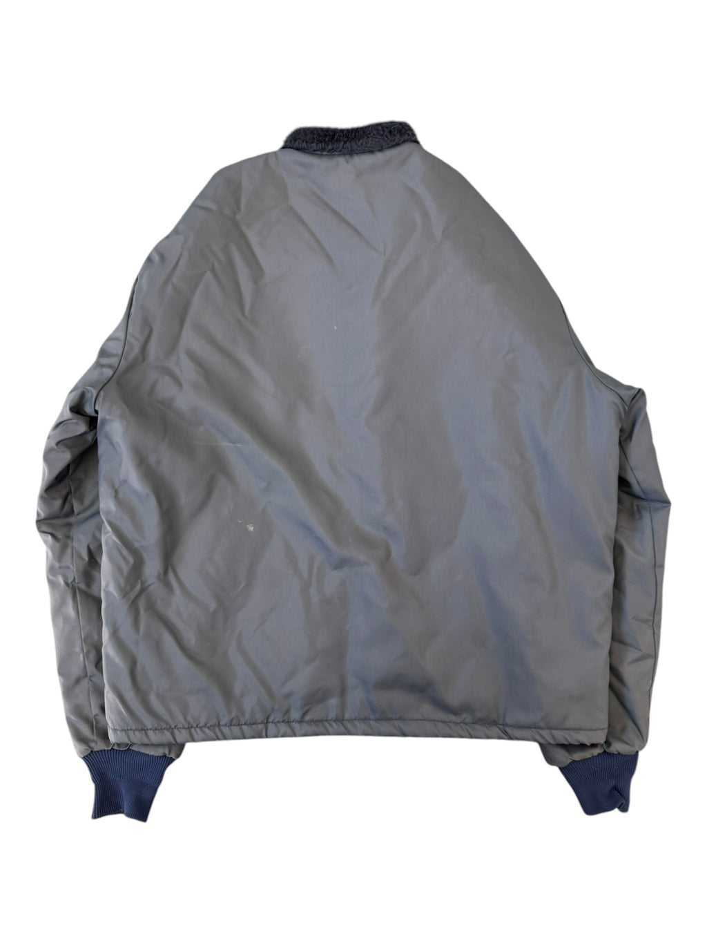 Ford Mustang Cobra Shelby Racing Jacket Black Sherpa Lined Size Large