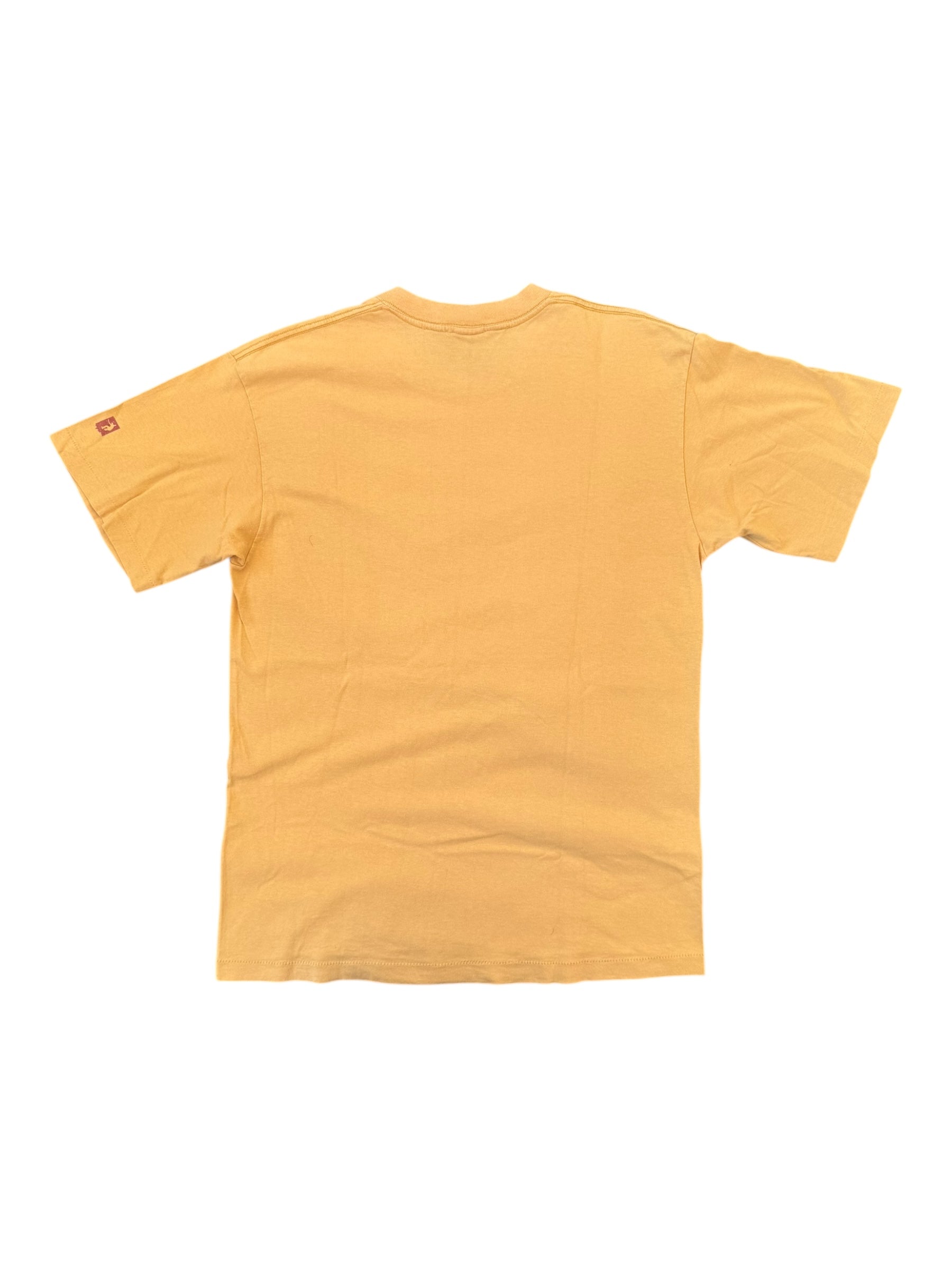 Union 90s Iron Man Starks Yellow T-Shirt Size Medium