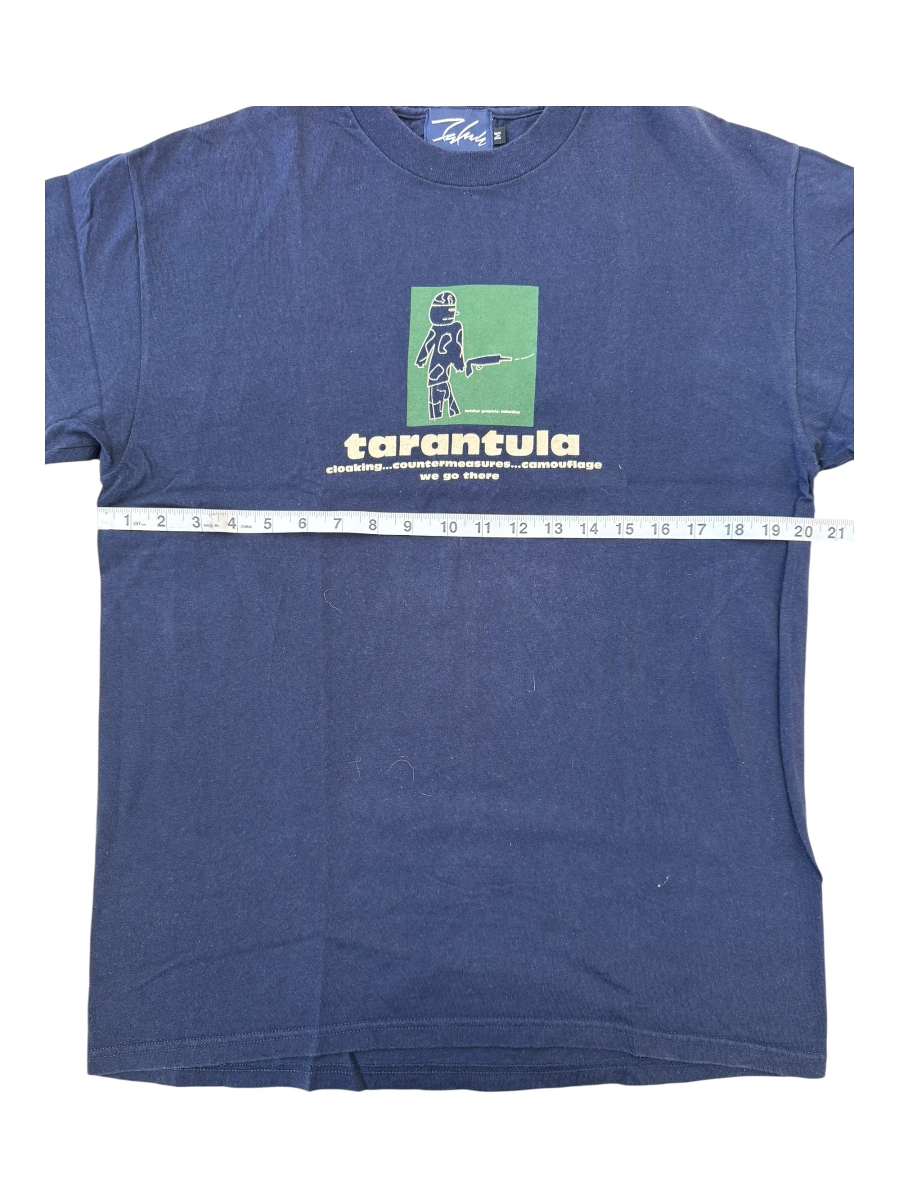 Futura 90s Navy Taratula Tabatha Drawing Size Medium