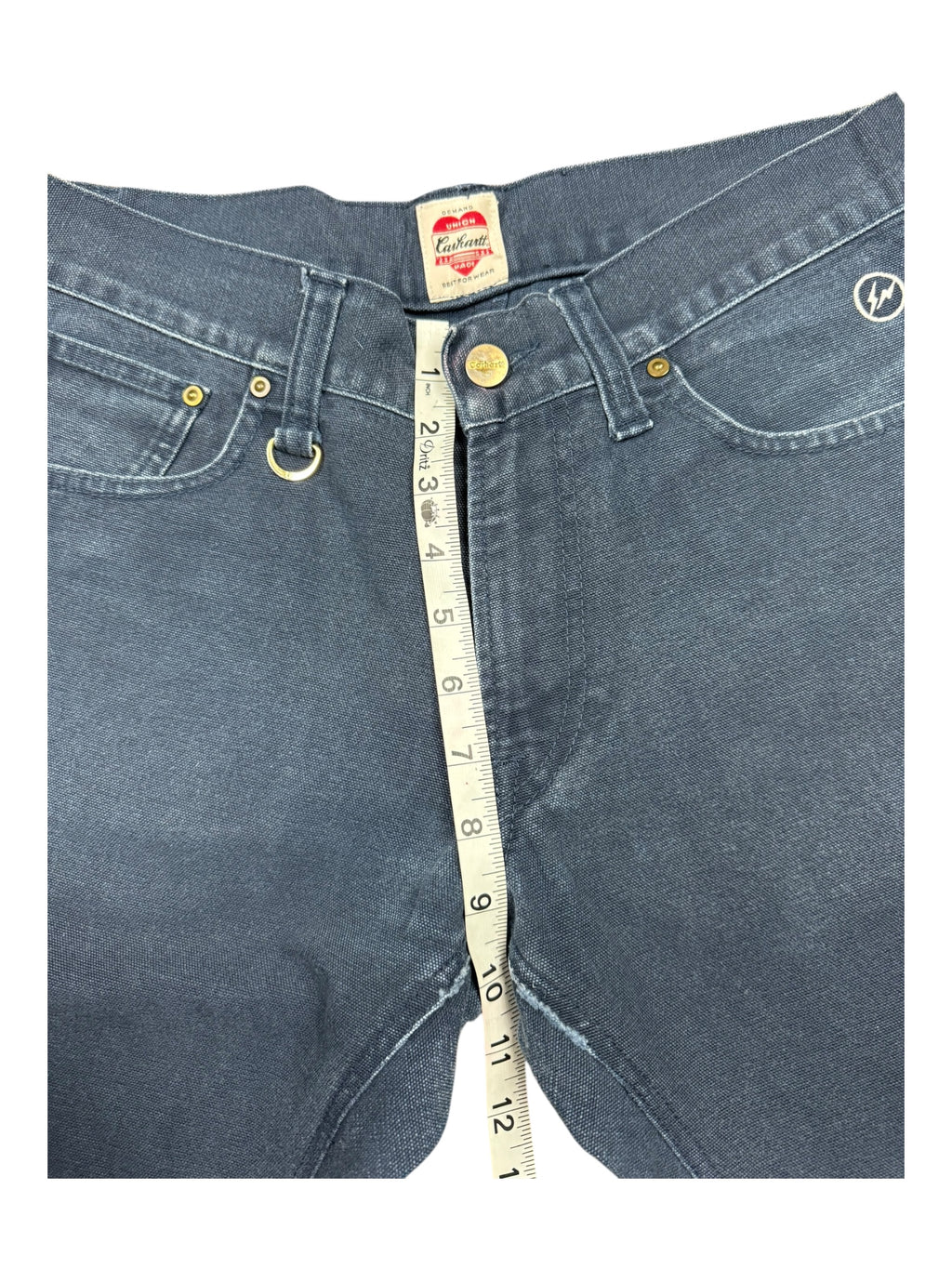 Carhartt x Uniform Expirement x Fragment Design Star Embroidered Black Jeans Size 28