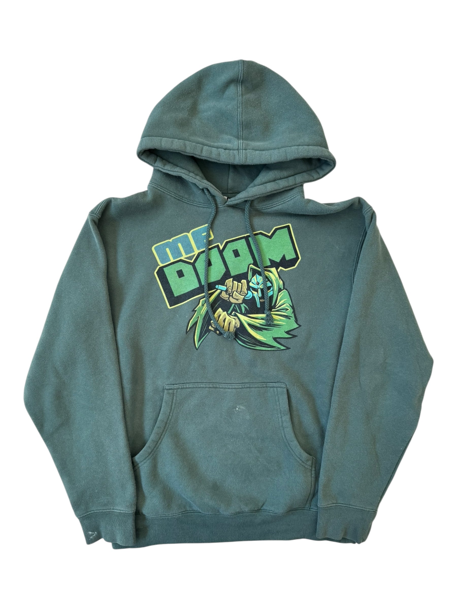 MF Doom Anti Hero Hoodie Official Men Small Vintage 00s