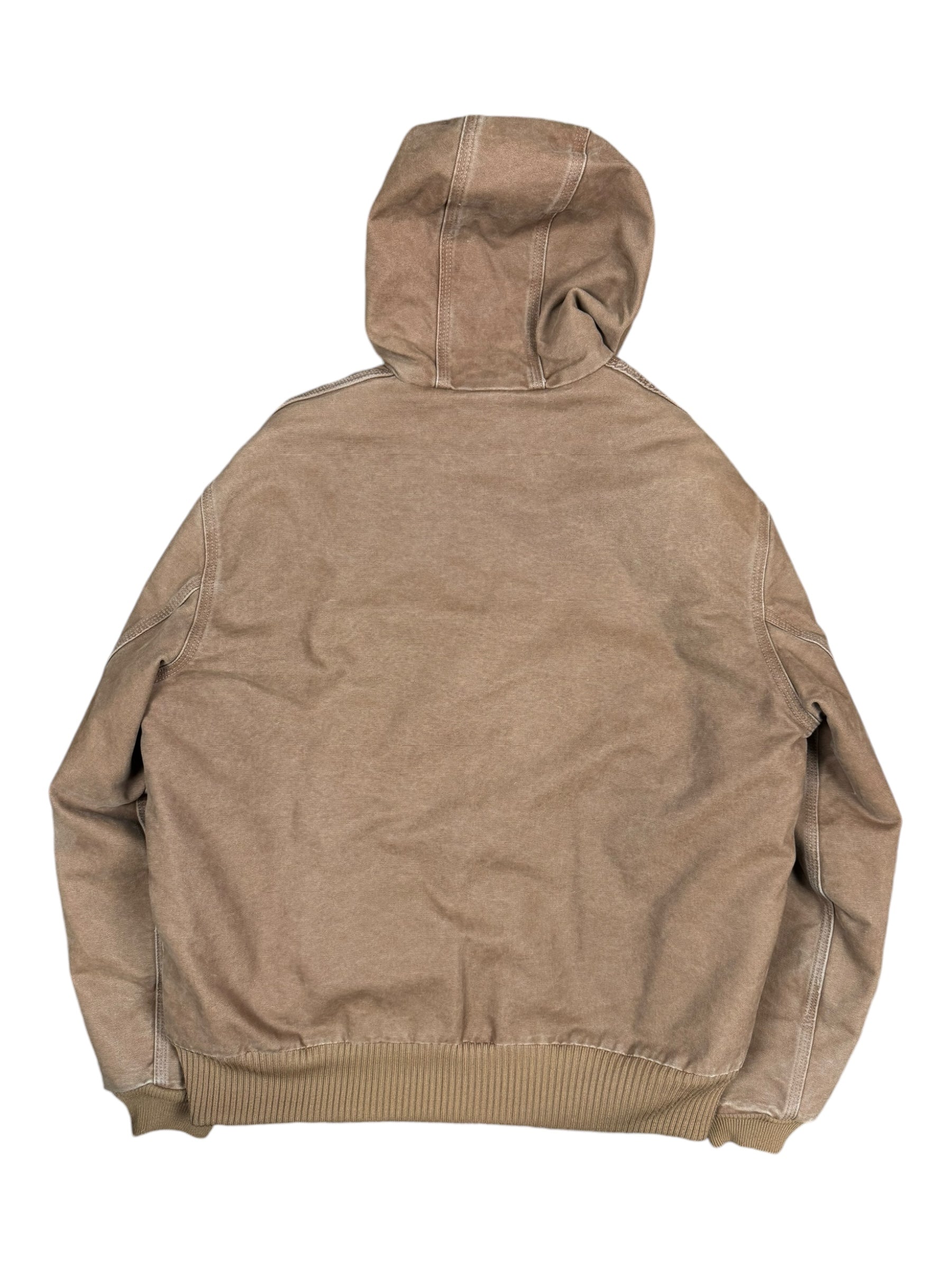 Carhartt 90s Tan Hooded Jacket Size Large