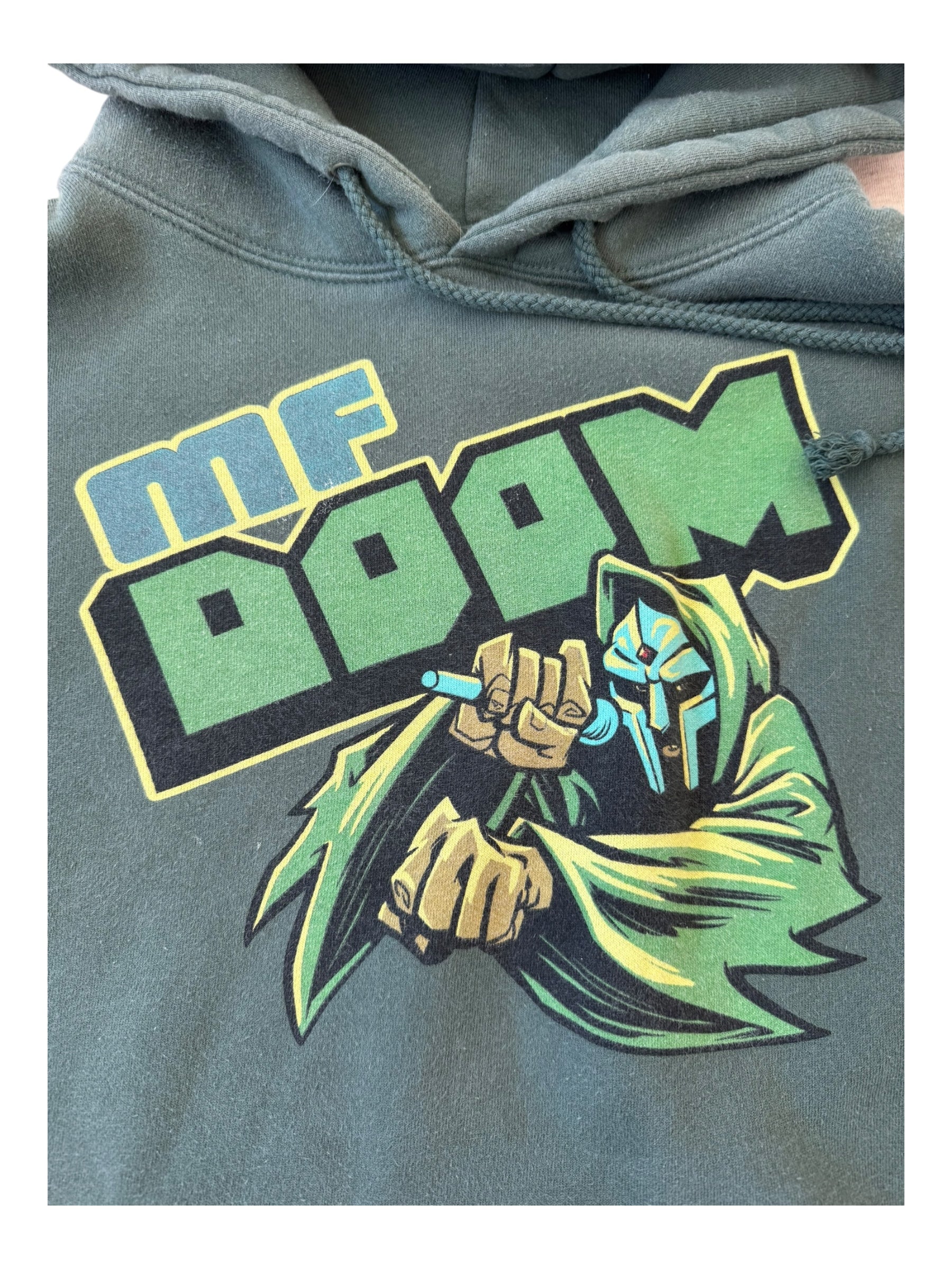 MF Doom Anti Hero Hoodie Official Men Small Vintage 00s