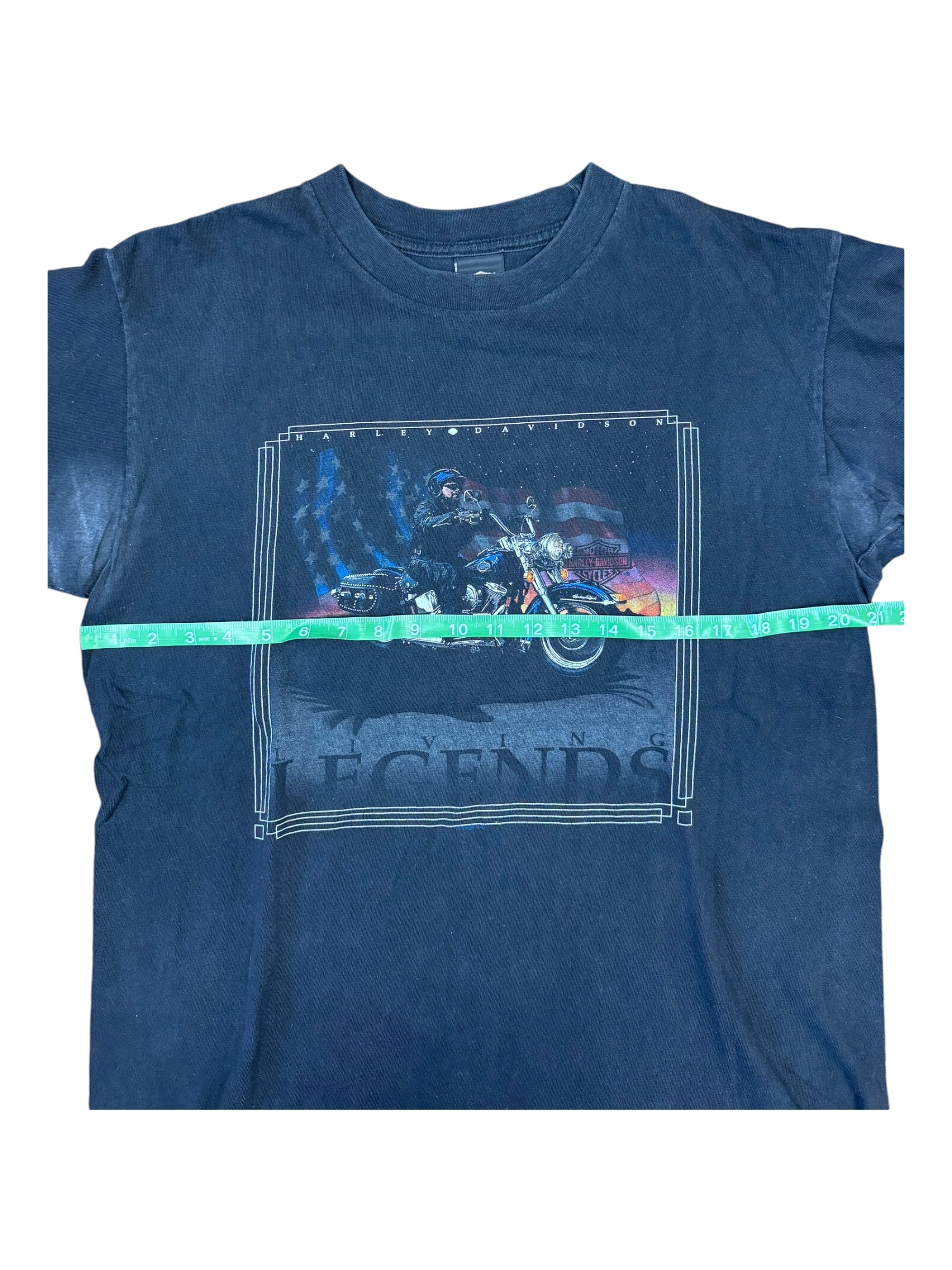 Harley Davidson 90s Black Living Legends Size Large