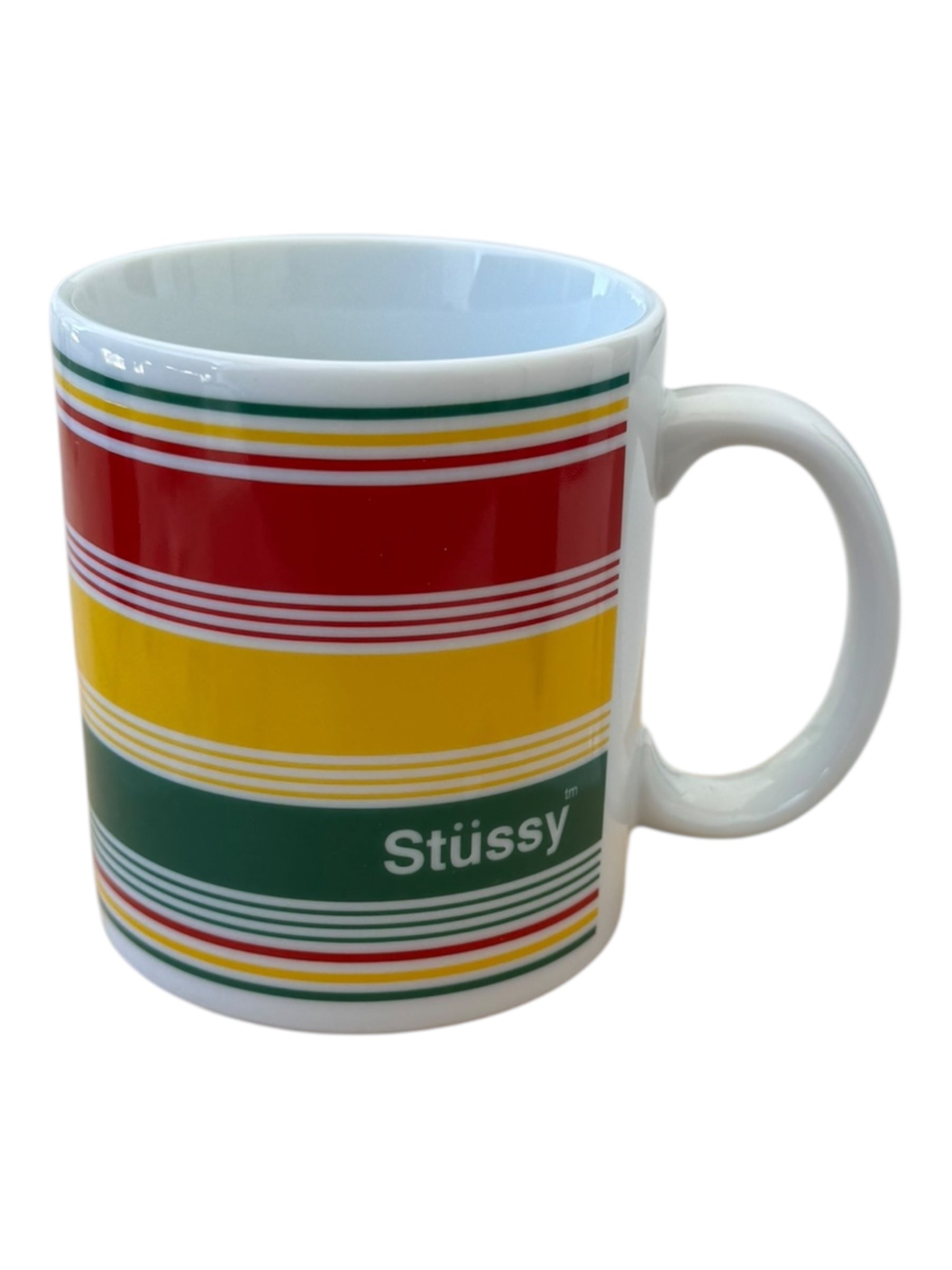 Stussy 2003 Osaka Tennoji Chapter 5th Anniversary Striped Mug