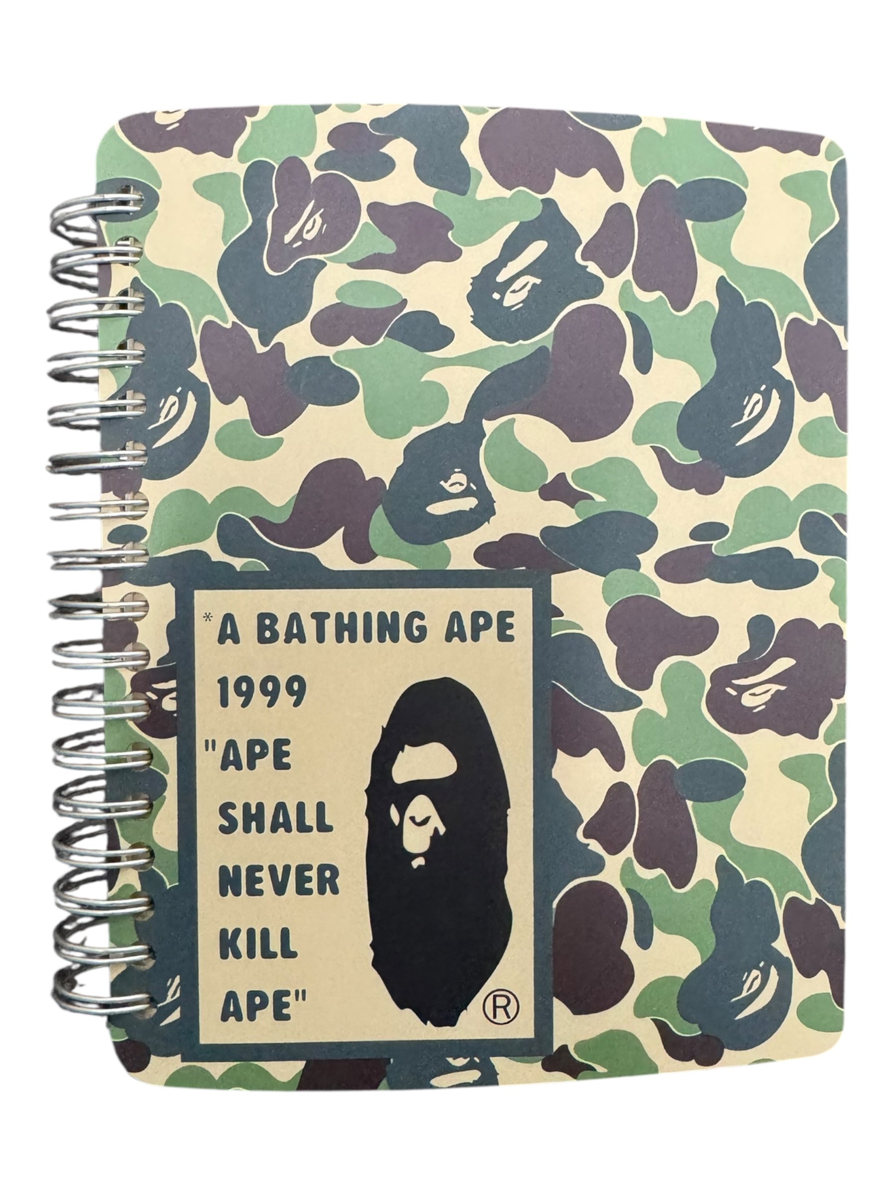 A Bathing Ape 1999 Dear Worldwide Bape Heads Happy New Year Organizer & Note From Nigo