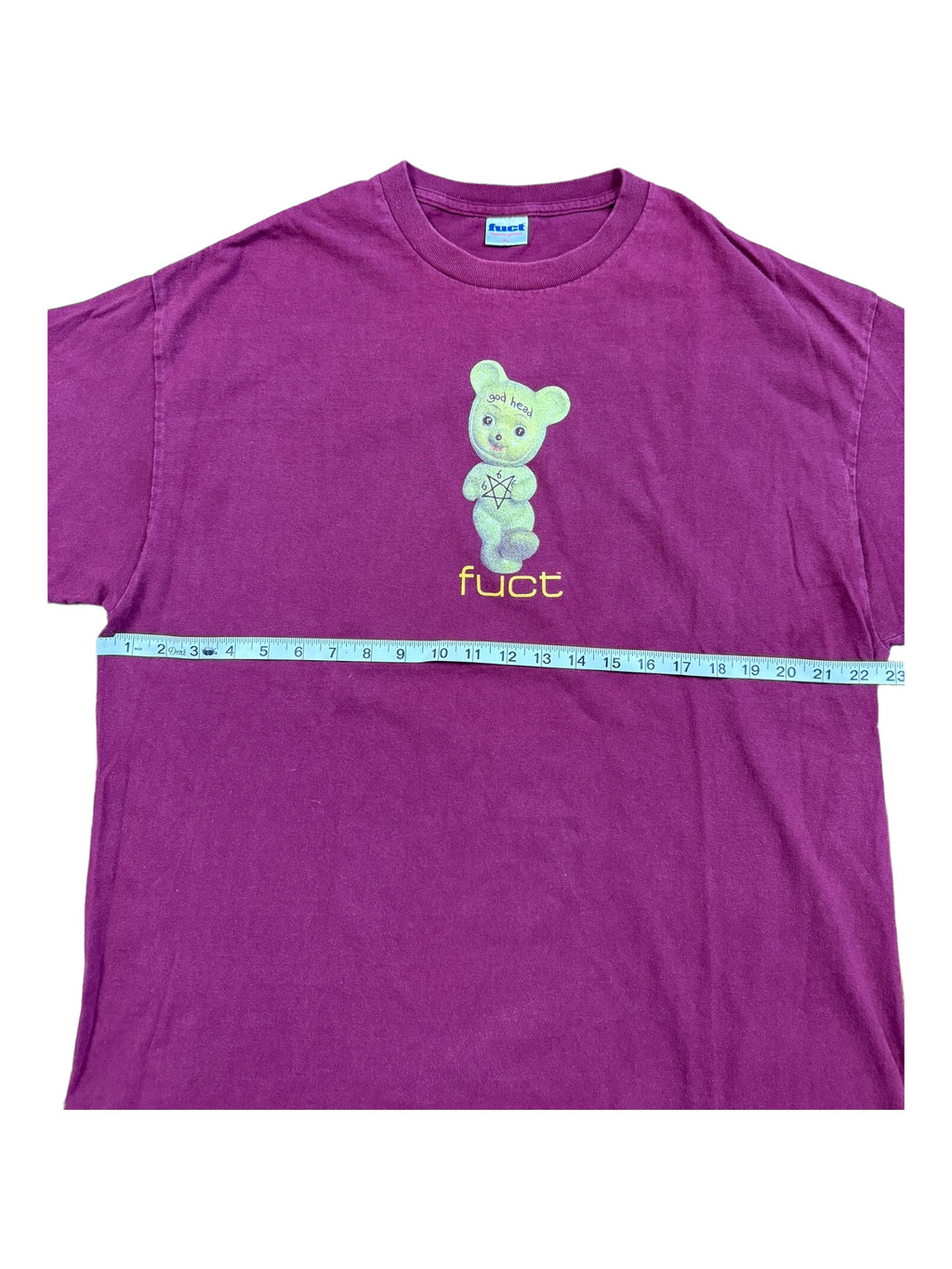 Fuct Burgundy God Head Remake Size XL