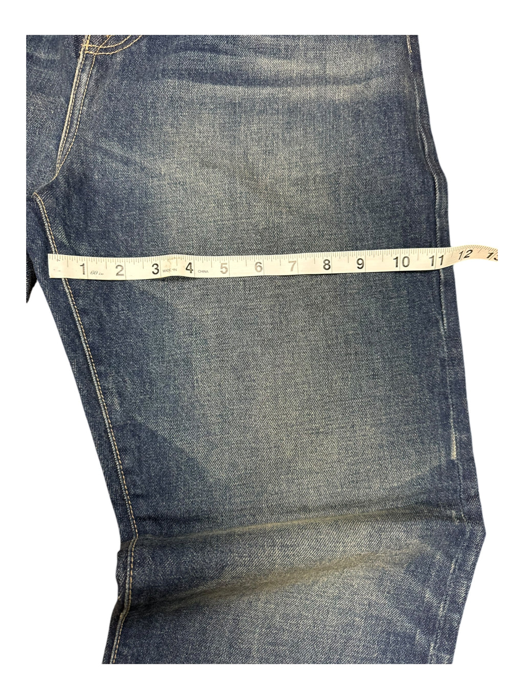 Cactus Jack x Fragment Design Denim Jeans Sz 32 Selvedge Embroidered