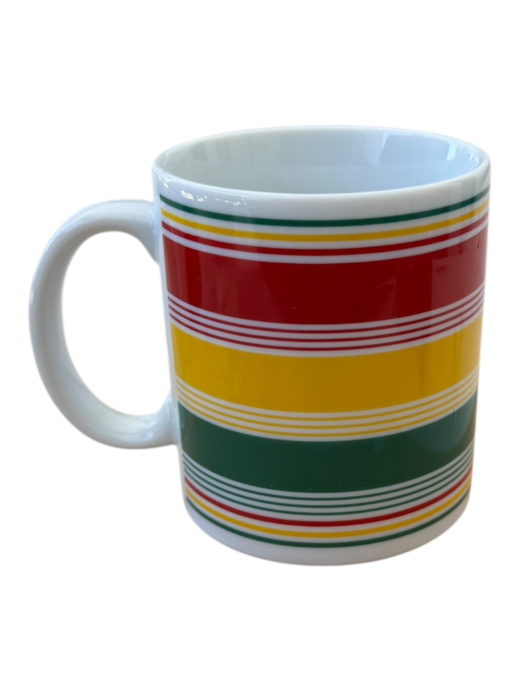 Stussy 2003 Osaka Tennoji Chapter 5th Anniversary Striped Mug