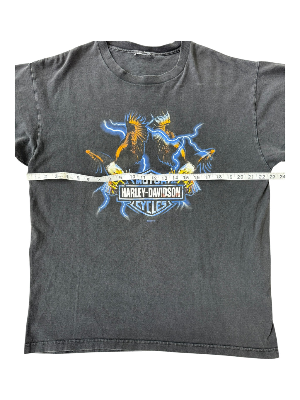 Harley Davidson 90s Black Lightning Eagles Size XL