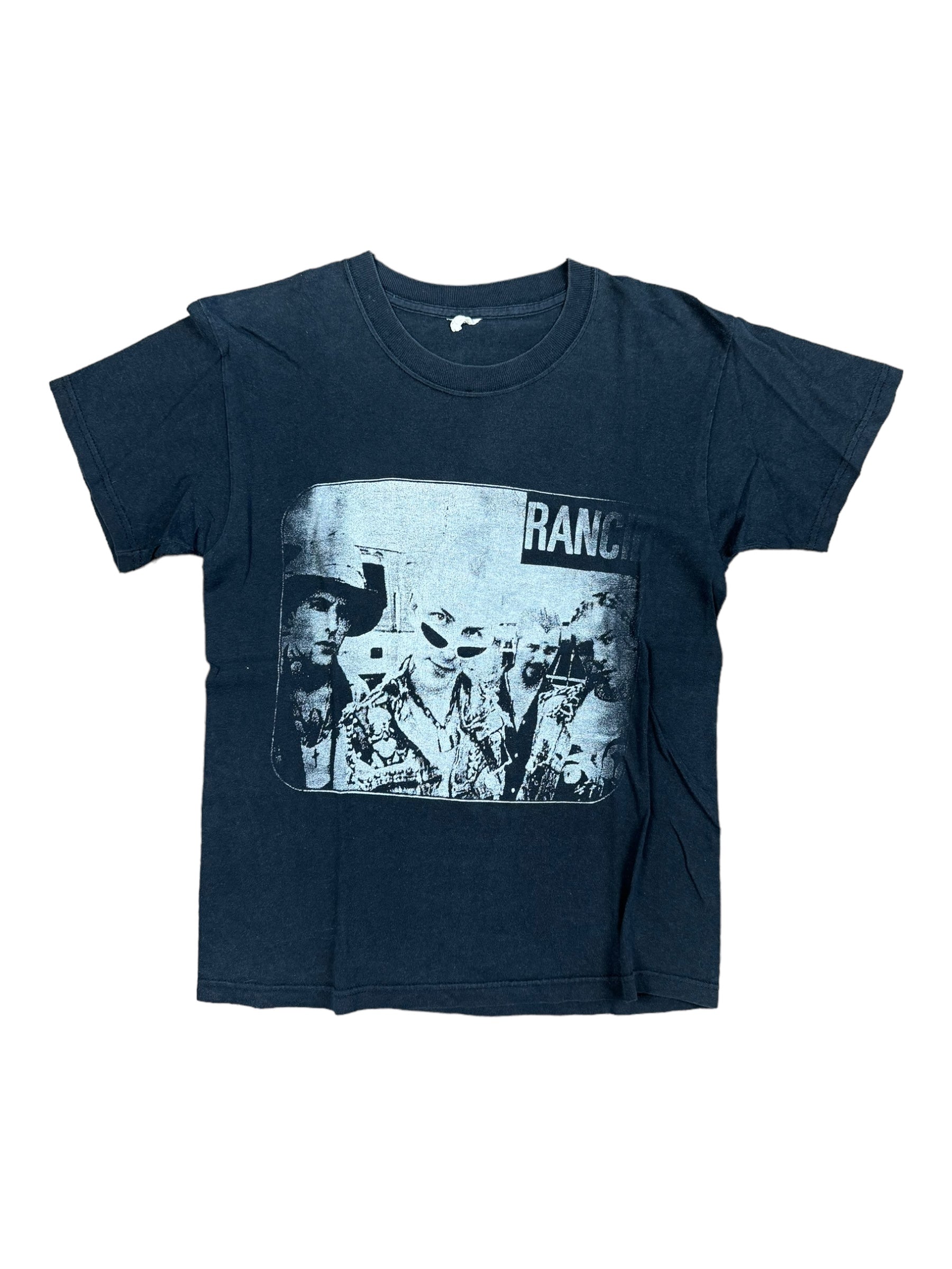 Rancid 90s Black Band T-Shirt Sz Small Euro Screen Stars Tag