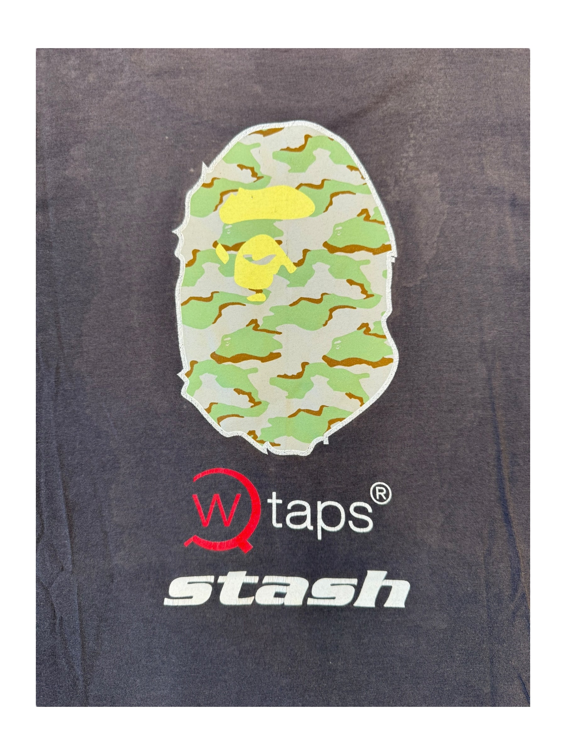 Bape 90s Bape x WTAPS x Stash Joint Socom Double Ape Taps Size Medium