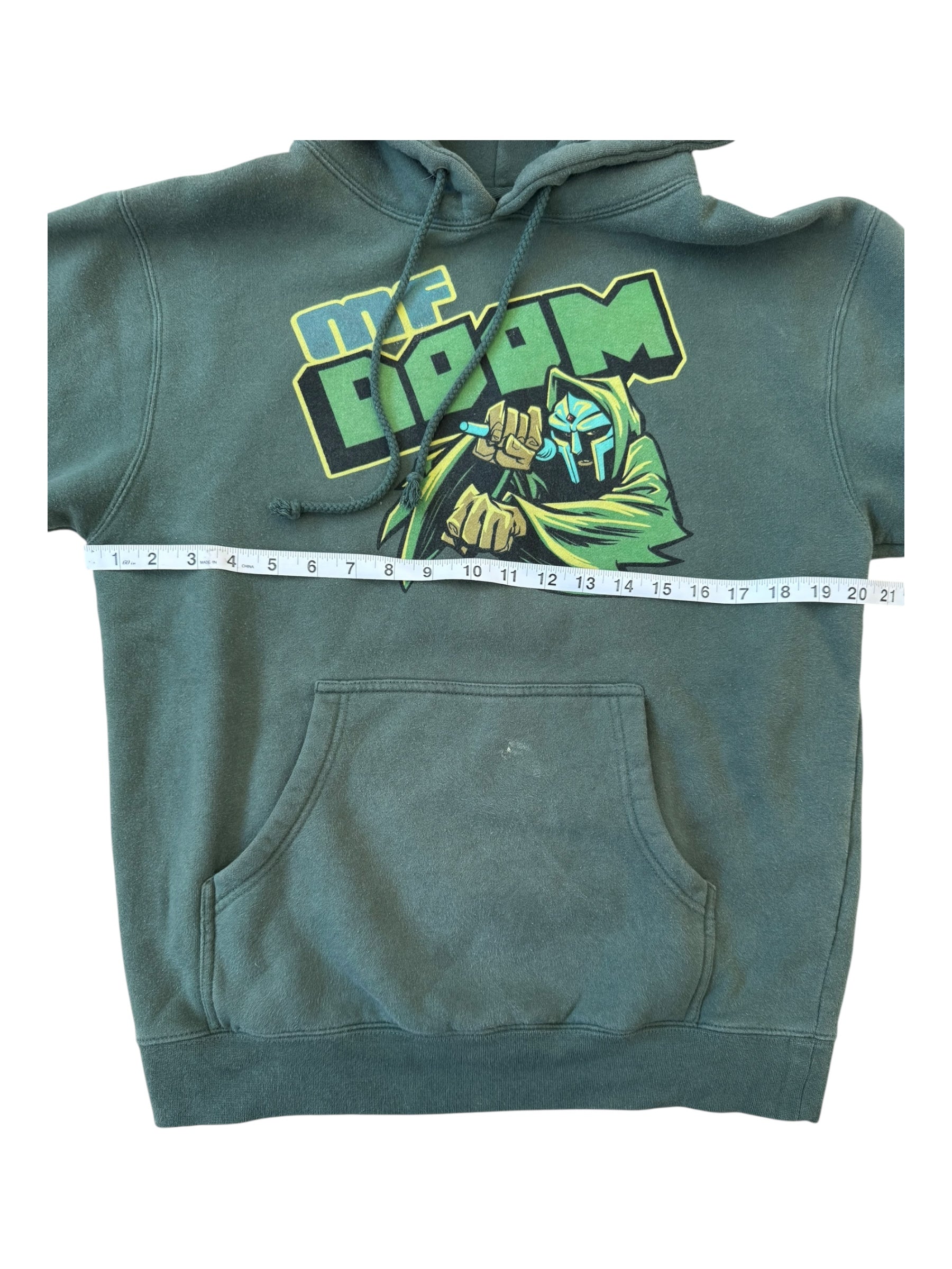 MF Doom Anti Hero Hoodie Official Men Small Vintage 00s