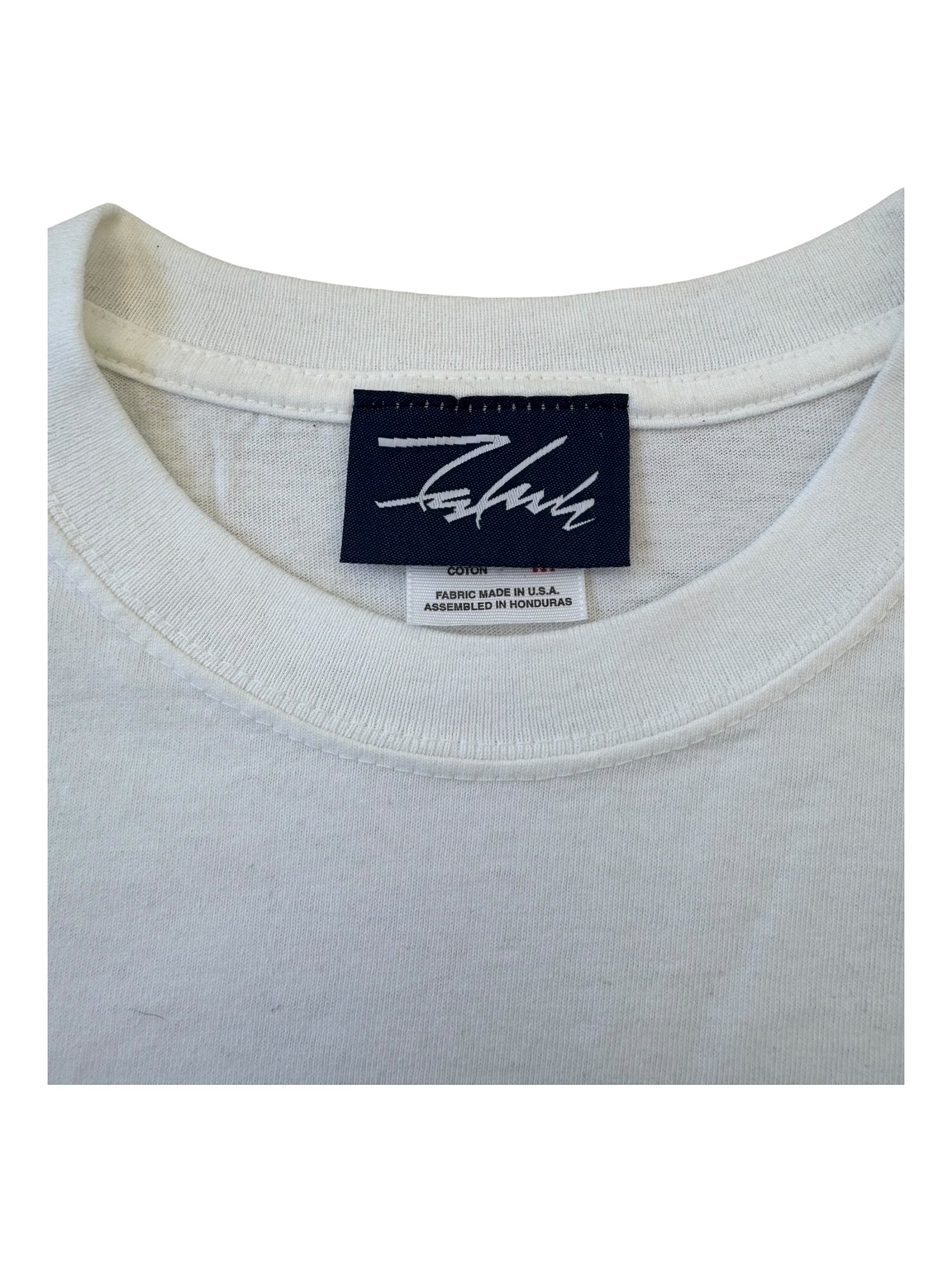 Futura 90s White Splatter Gun T-shirt Size Medium