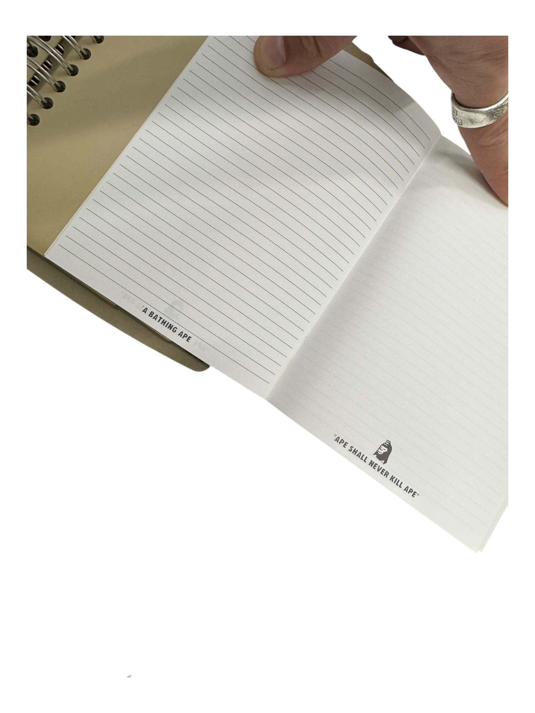 A Bathing Ape 1999 Dear Worldwide Bape Heads Happy New Year Organizer & Note From Nigo