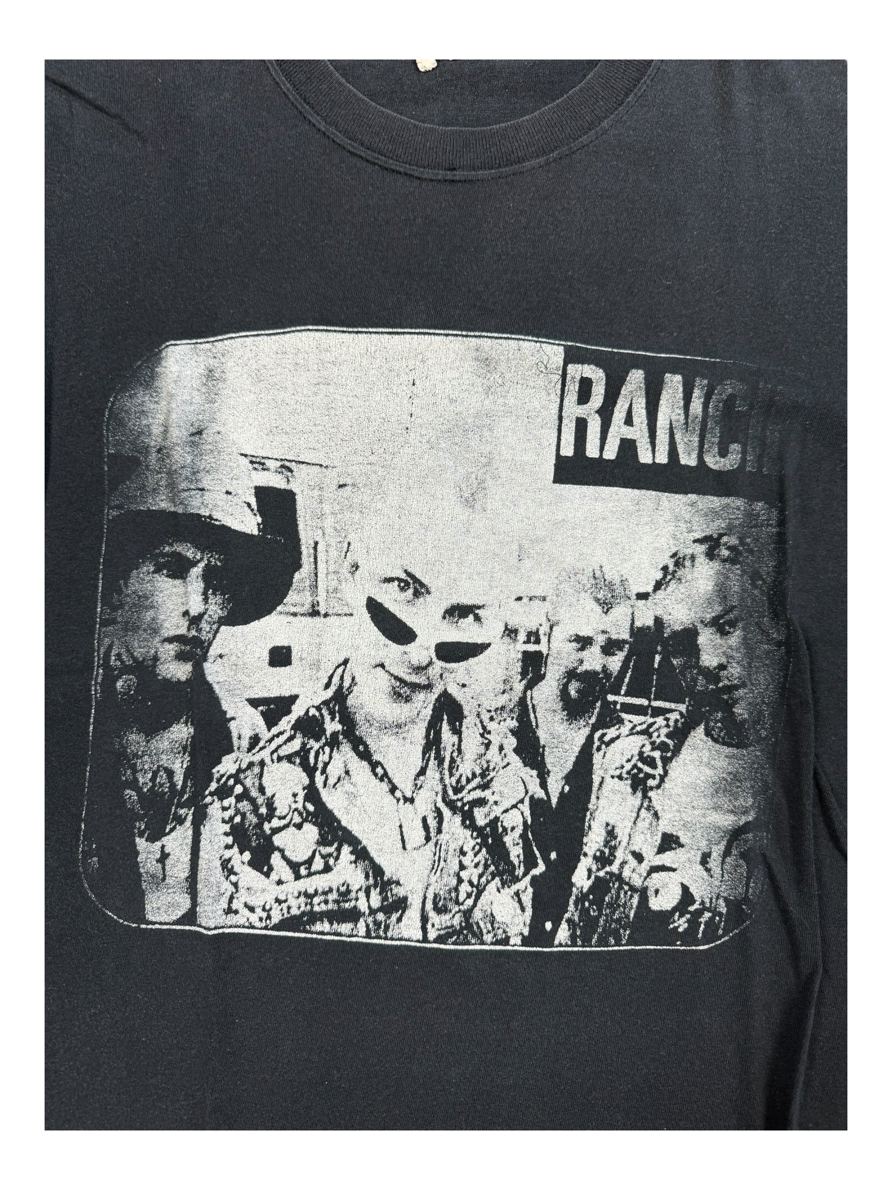 Rancid 90s Black Band T-Shirt Sz Small Euro Screen Stars Tag