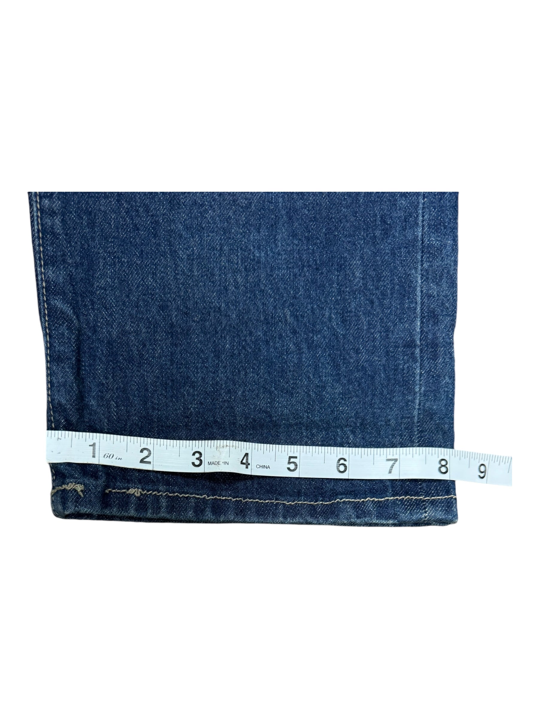 Cactus Jack x Fragment Design Denim Jeans Sz 32 Selvedge Embroidered