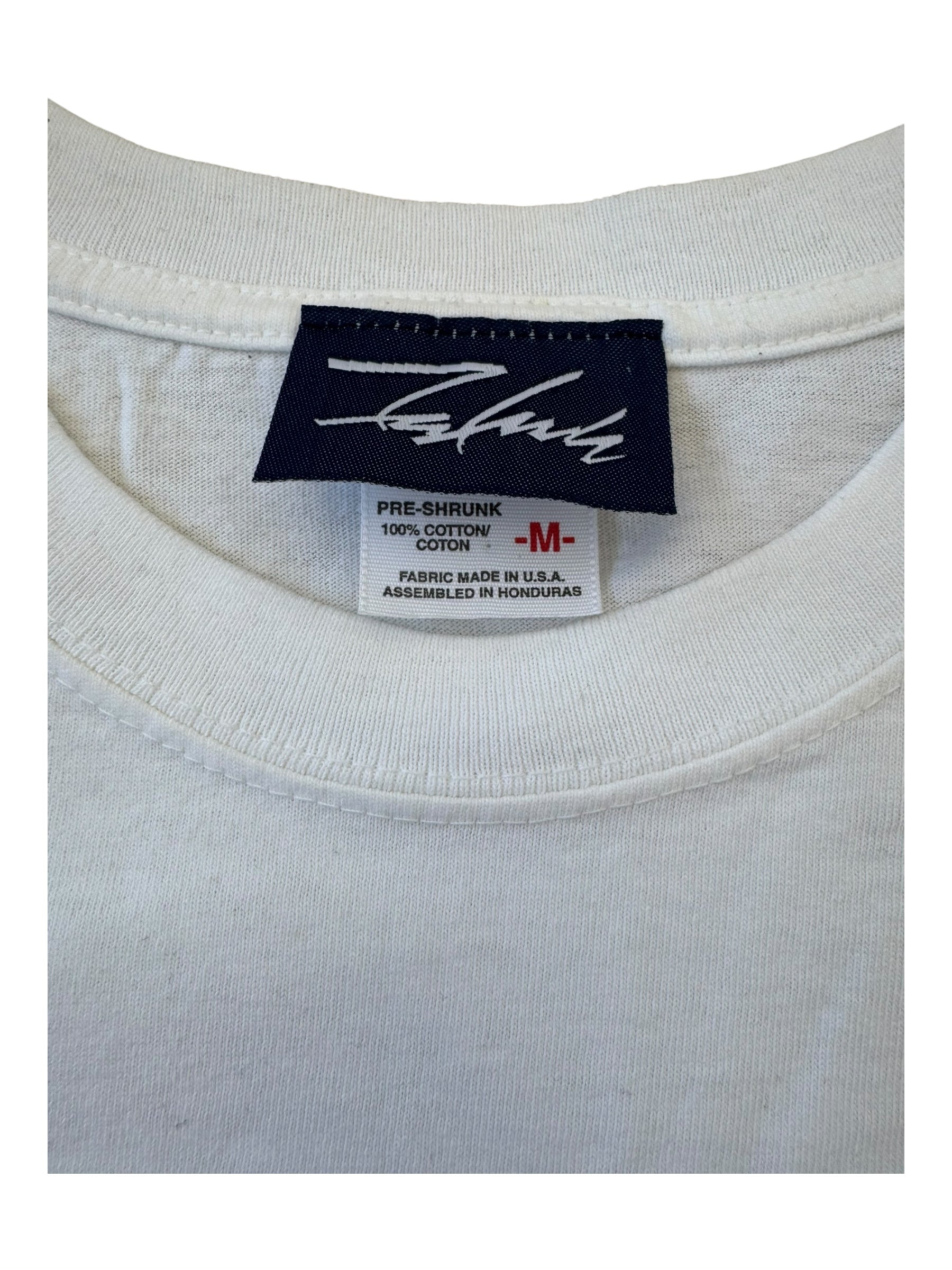 Futura 90s White Splatter Gun T-shirt Size Medium